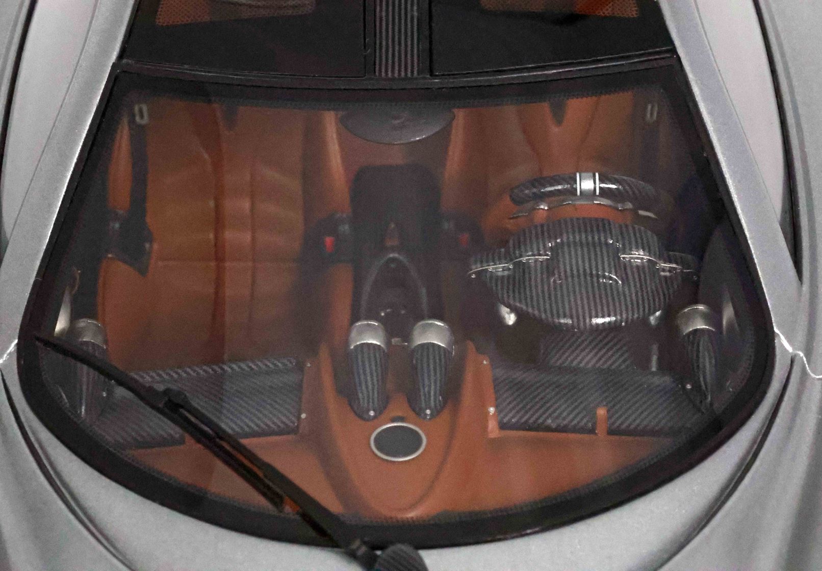 BBR Pagani Huayra Codalunga - Semi Matt Montecarlo Grey | 1:18 – Bild 8