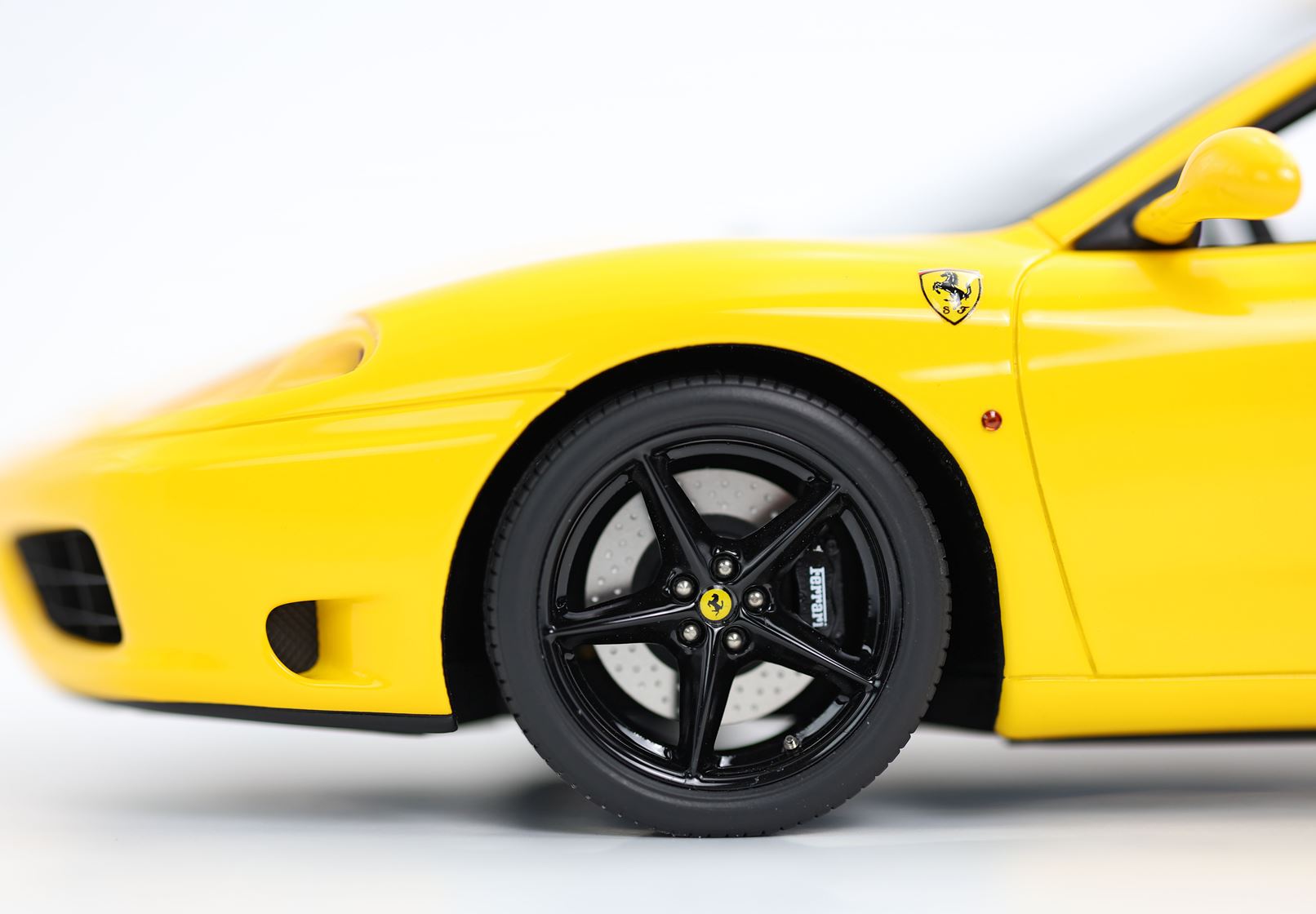 BBR Ferrari 360 Modena Spider Cambio manuale - Modena Yellow | 1:18 - Image 6