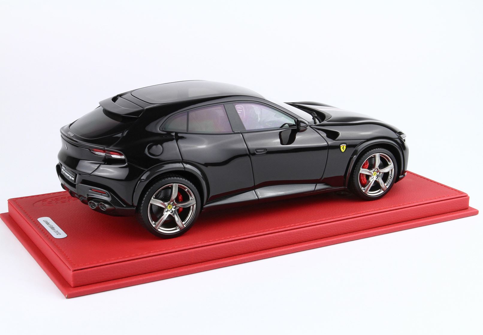 BBR Ferrari Purosangue Panoramadach, Französische Flagge - Purosangue Black | 1:18 - Immagine 2