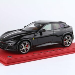BBR Ferrari Purosangue Panoramic Roof Italian Flag - Purosangue Black | 1:18