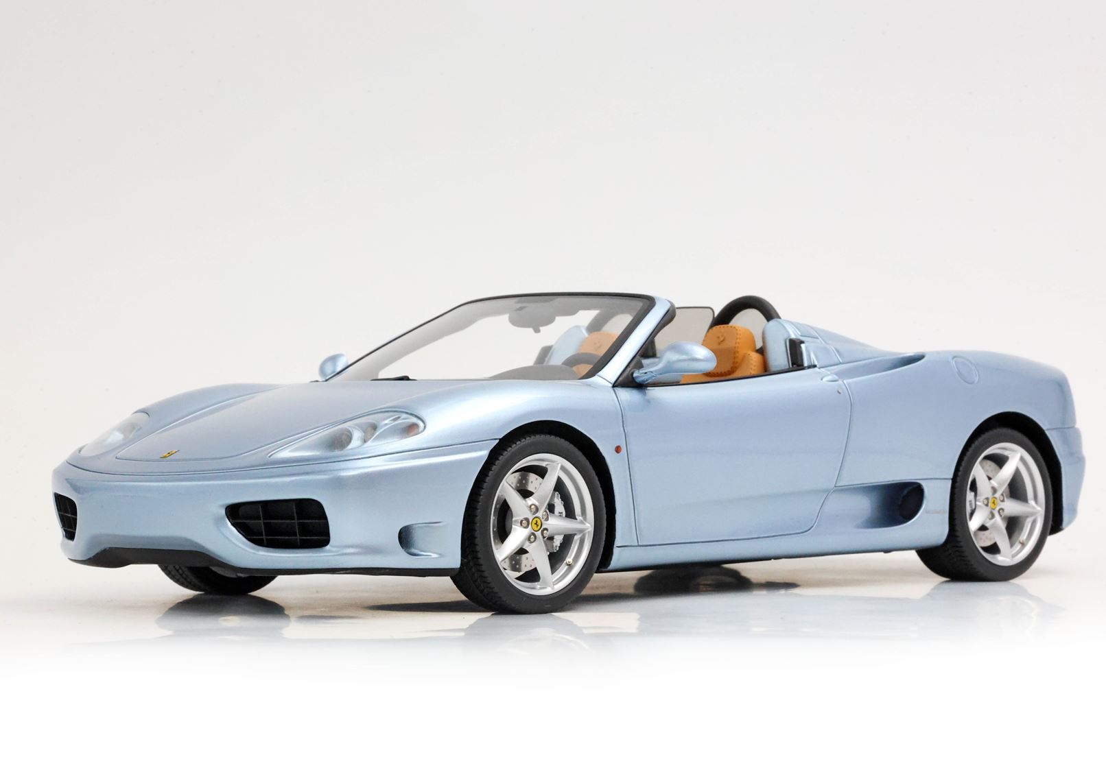BBR Ferrari 360 Modena Spider Cambio automatico - Alloy Grey | 1:18 - Imagen 3