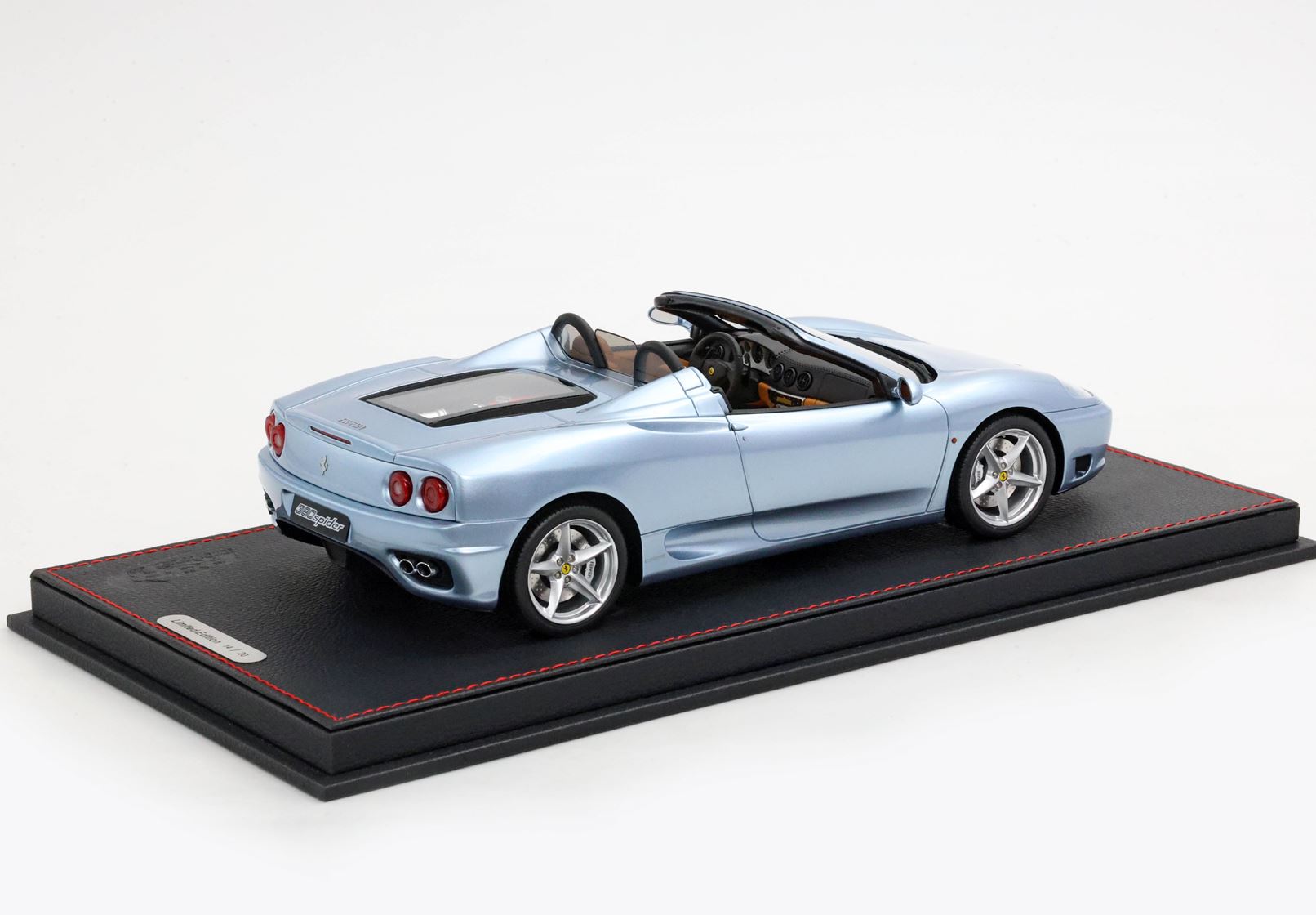 BBR Ferrari 360 Modena Spider Cambio automatico - Alloy Grey | 1:18 - Imagen 2