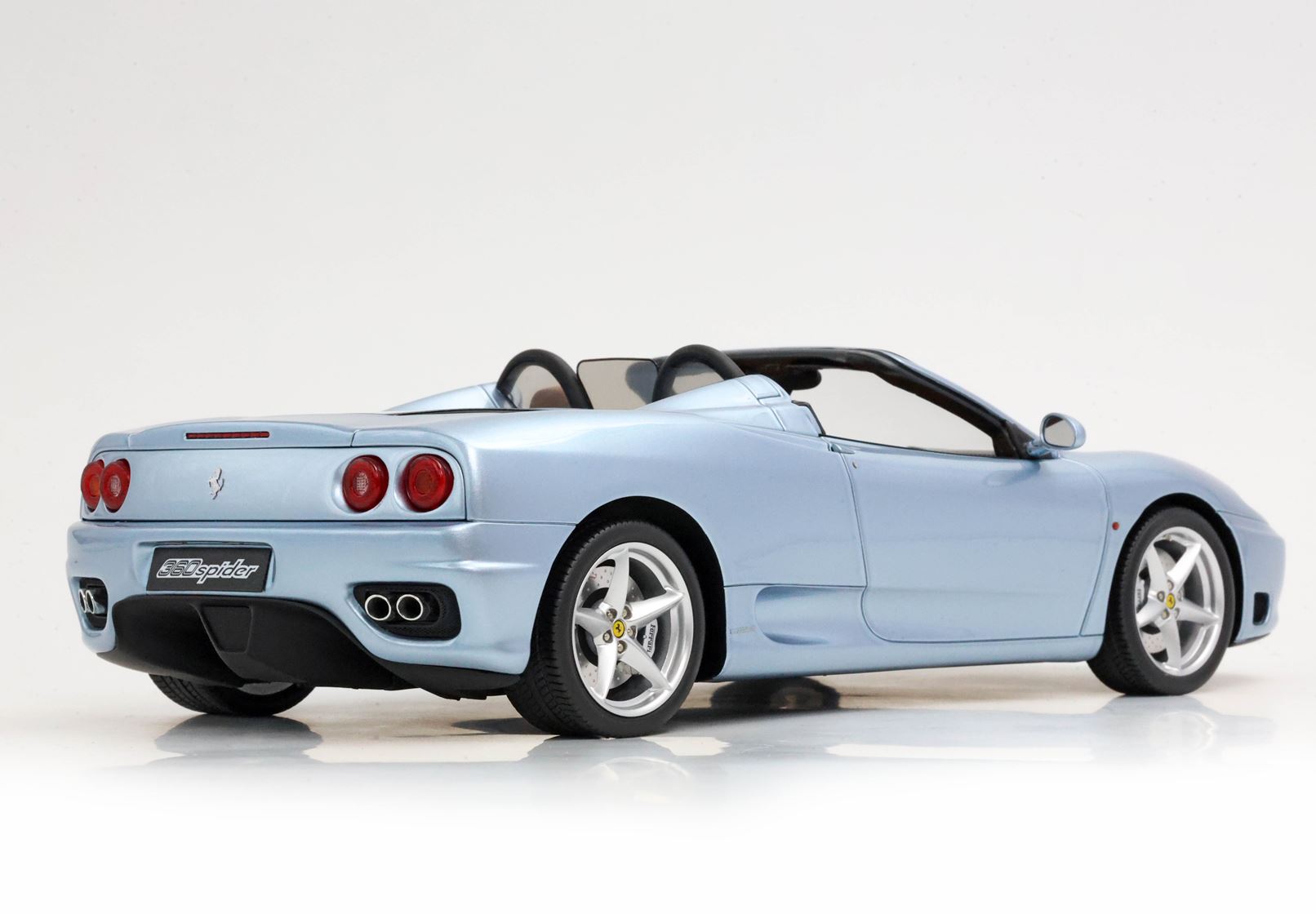 BBR Ferrari 360 Modena Spider Cambio automatico - Alloy Grey | 1:18 - Imagen 4