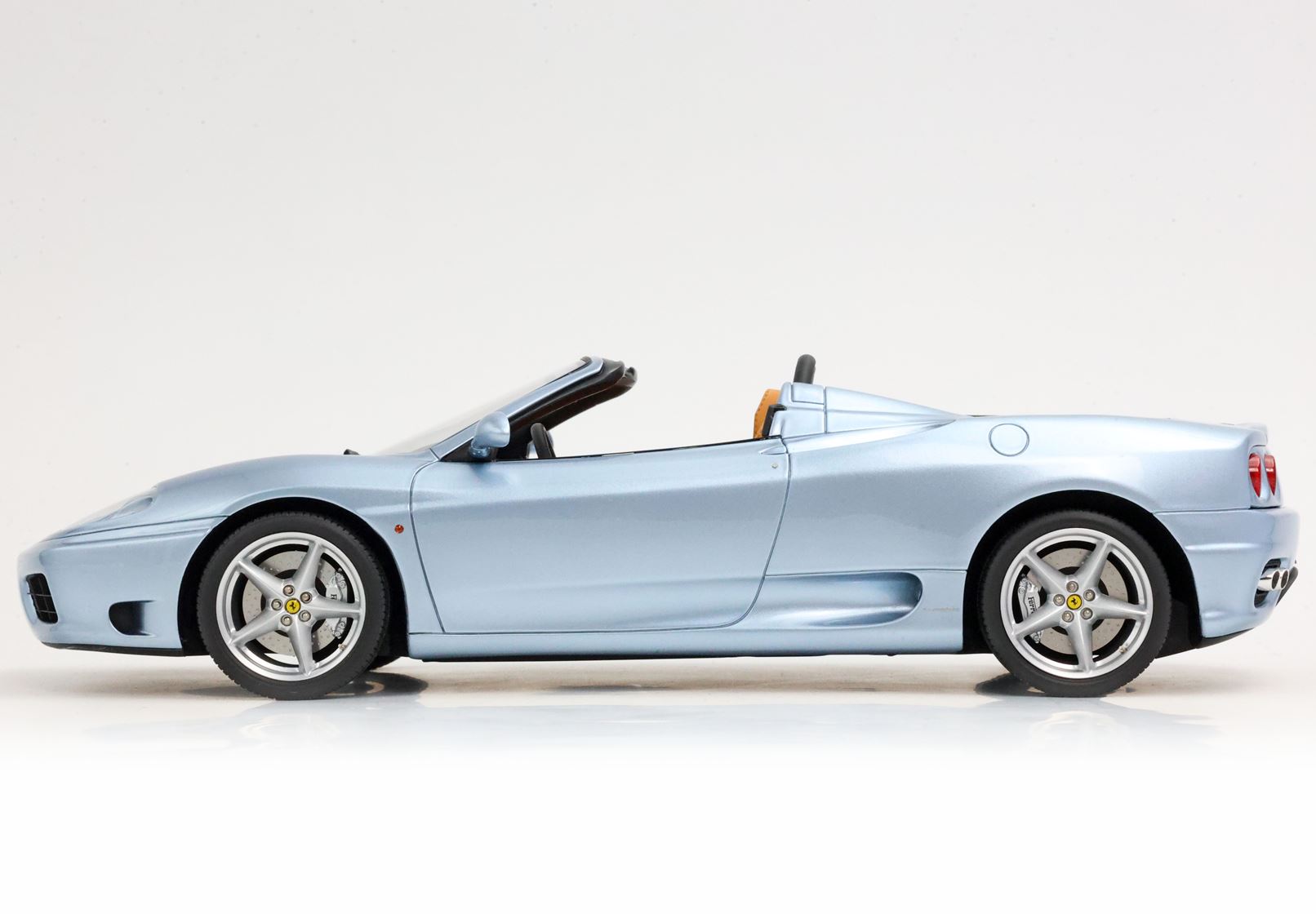 BBR Ferrari 360 Modena Spider Cambio automatico - Alloy Grey | 1:18 - Imagen 5