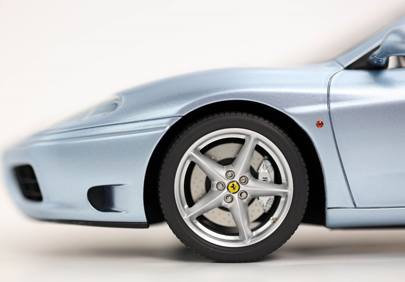 BBR Ferrari 360 Modena Spider Cambio automatico - Alloy Grey | 1:18 - Imagen 6