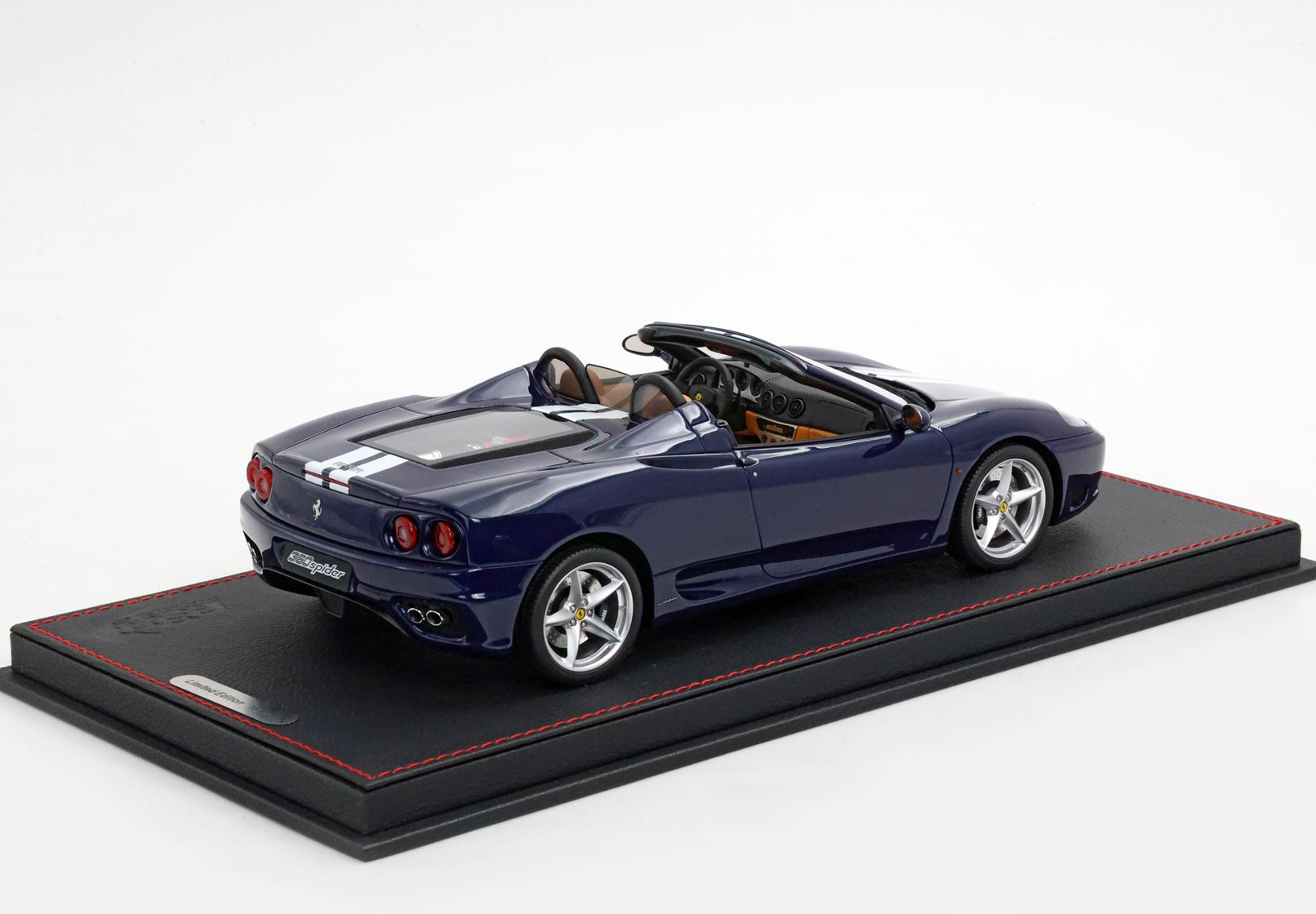 BBR Ferrari 360 Modena Spider Cambio automatico - Le Mans Blue | 1:18 - Imagen 2