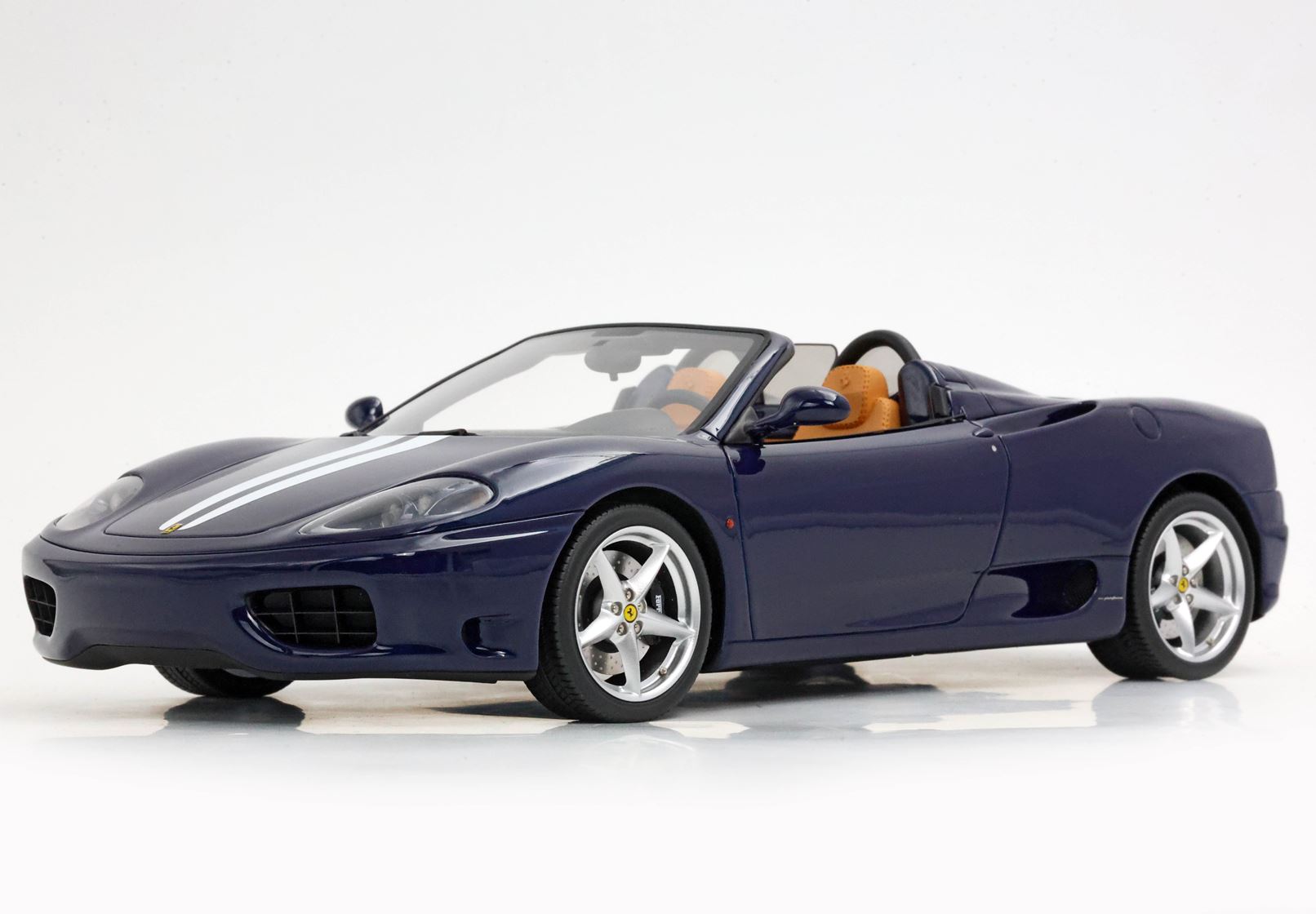 BBR Ferrari 360 Modena Spider Cambio automatico - Le Mans Blue | 1:18 - Imagen 3