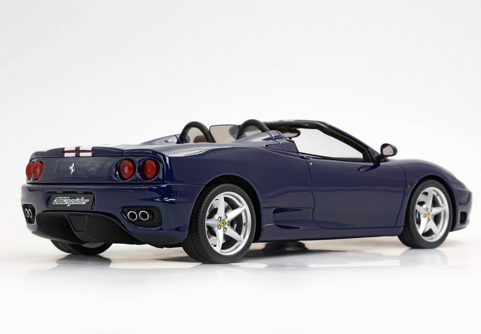BBR Ferrari 360 Modena Spider Cambio automatico - Le Mans Blue | 1:18 - Imagen 4