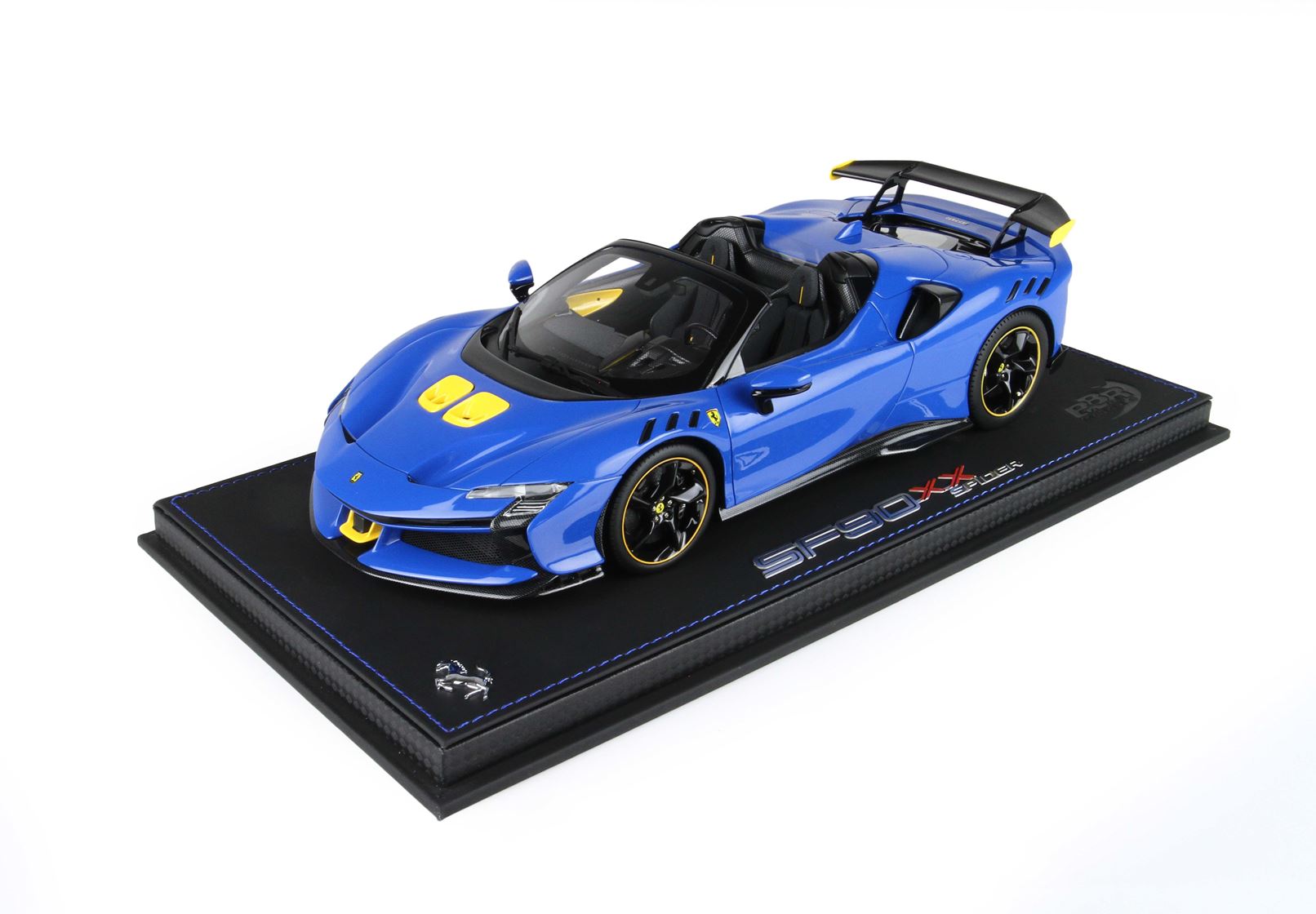 BBR Ferrari SF90 XX Spider - Azul y Amarillo Dino | 1:18