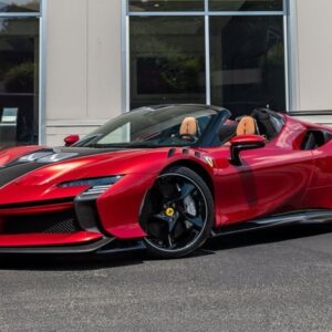 BBR Ferrari SF90 XX Spider Carbon - Magma Red | 1:18
