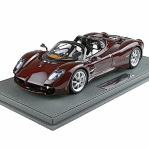 BBR Pagani Utopia Roadster Habanero Pebble Beach Launch Car - Full Carbon Red | 1:18