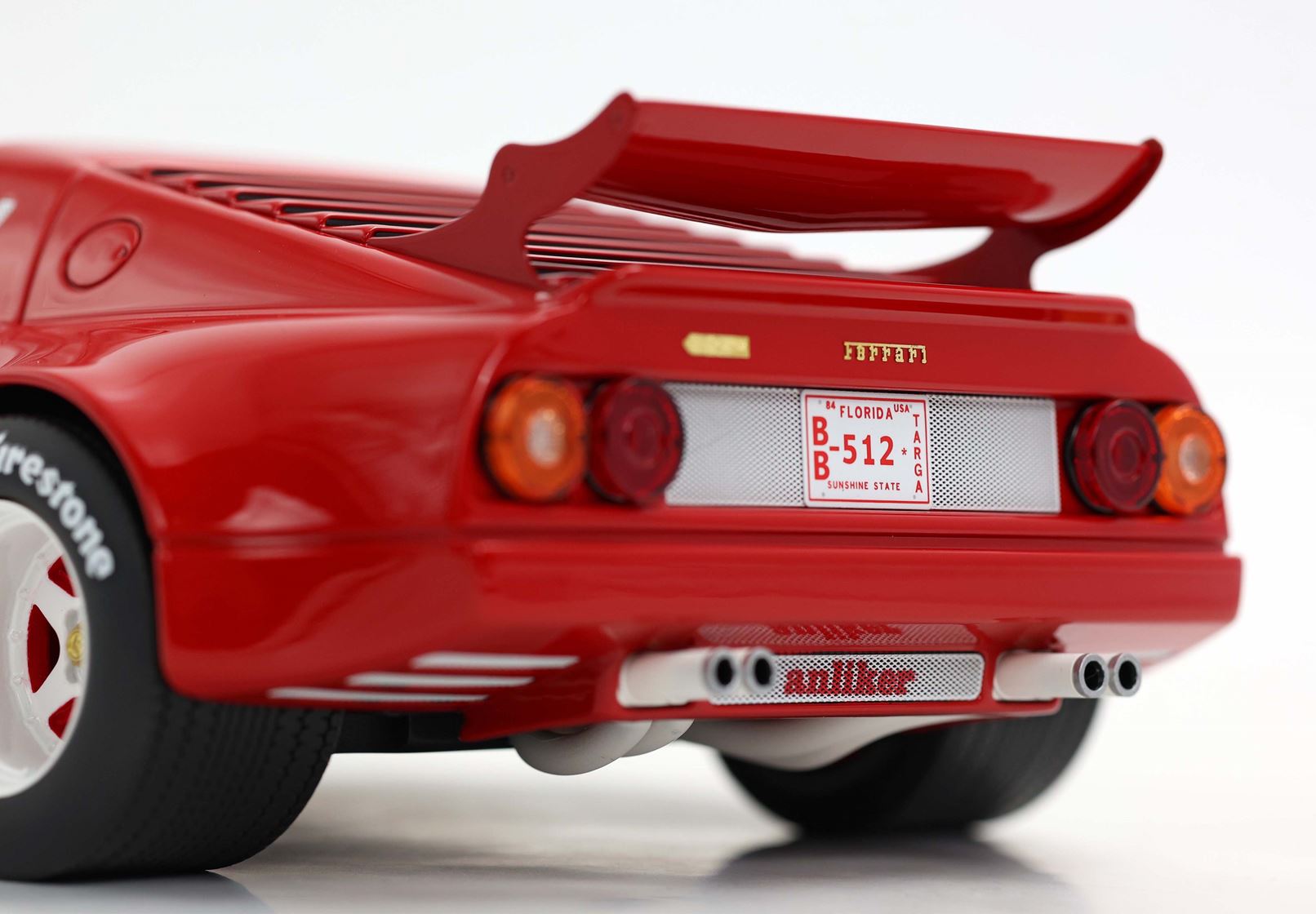BBR Ferrari 512 BB Targa Anliker 1984 - Red | 1:18 - Imagen 7