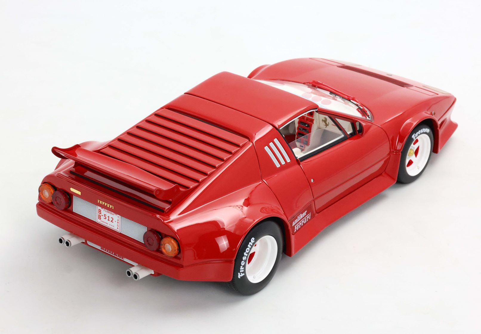 BBR Ferrari 512 BB Targa Anliker 1984 - Red | 1:18 - Imagen 8