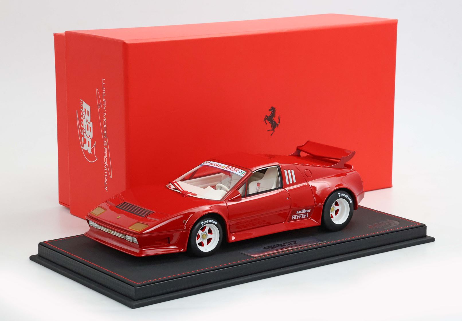 BBR Ferrari 512 BB Targa Anliker 1984 - Red | 1:18 - Imagen 10