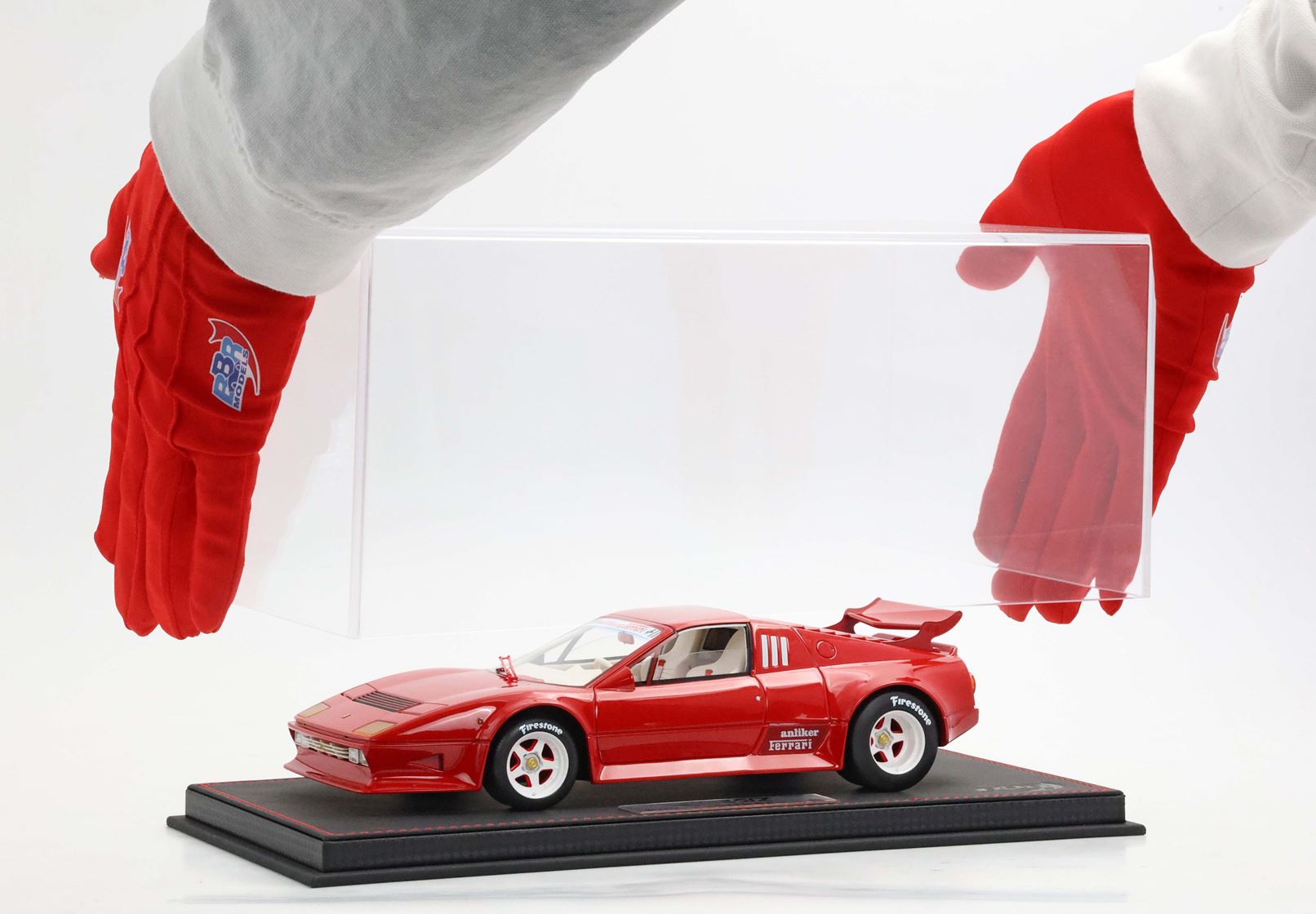 BBR Ferrari 512 BB Targa Anliker 1984 - Red | 1:18 - Imagen 2