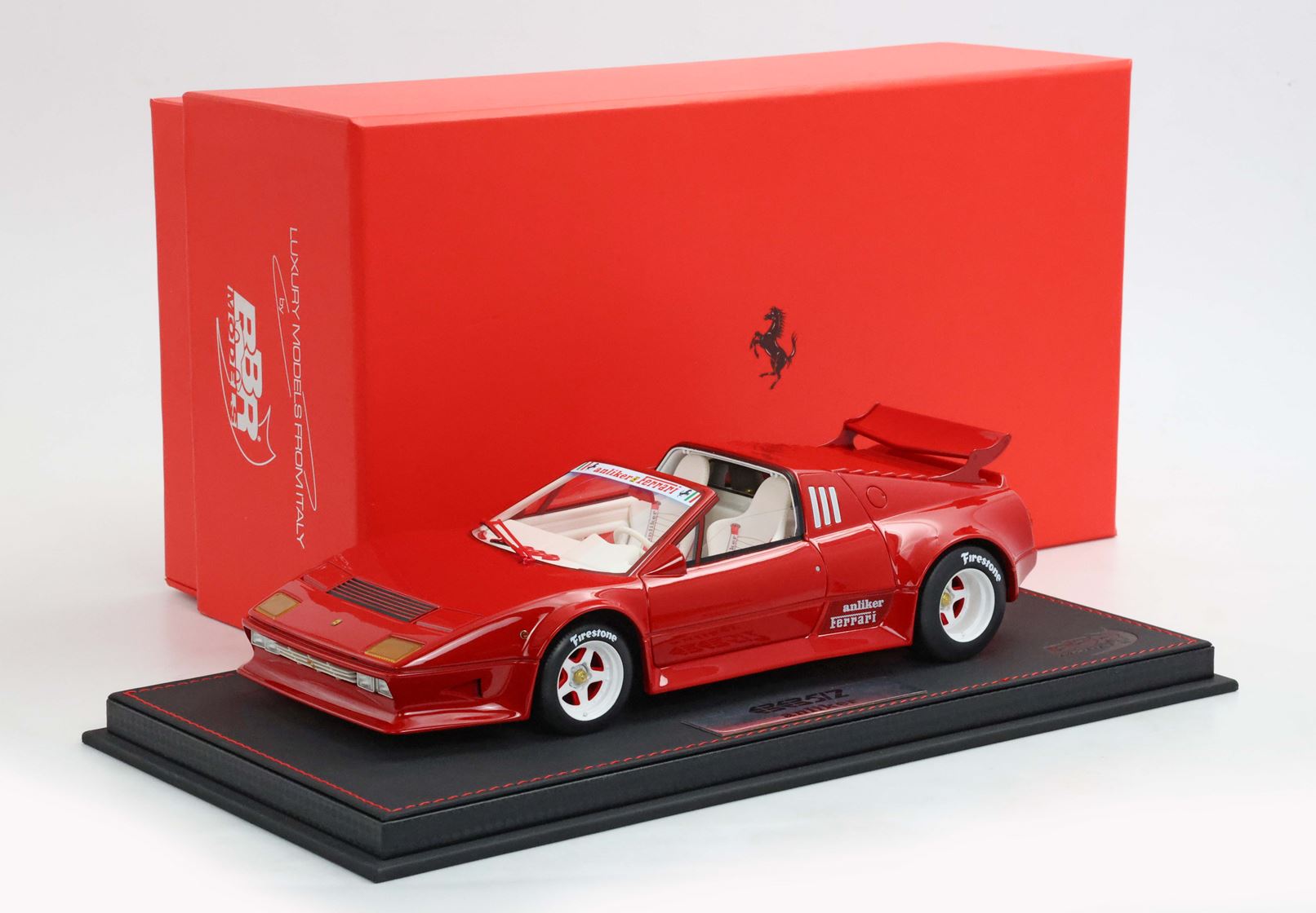 BBR Ferrari 512 BB Targa Anliker 1984 - Red | 1:18 - 画像10