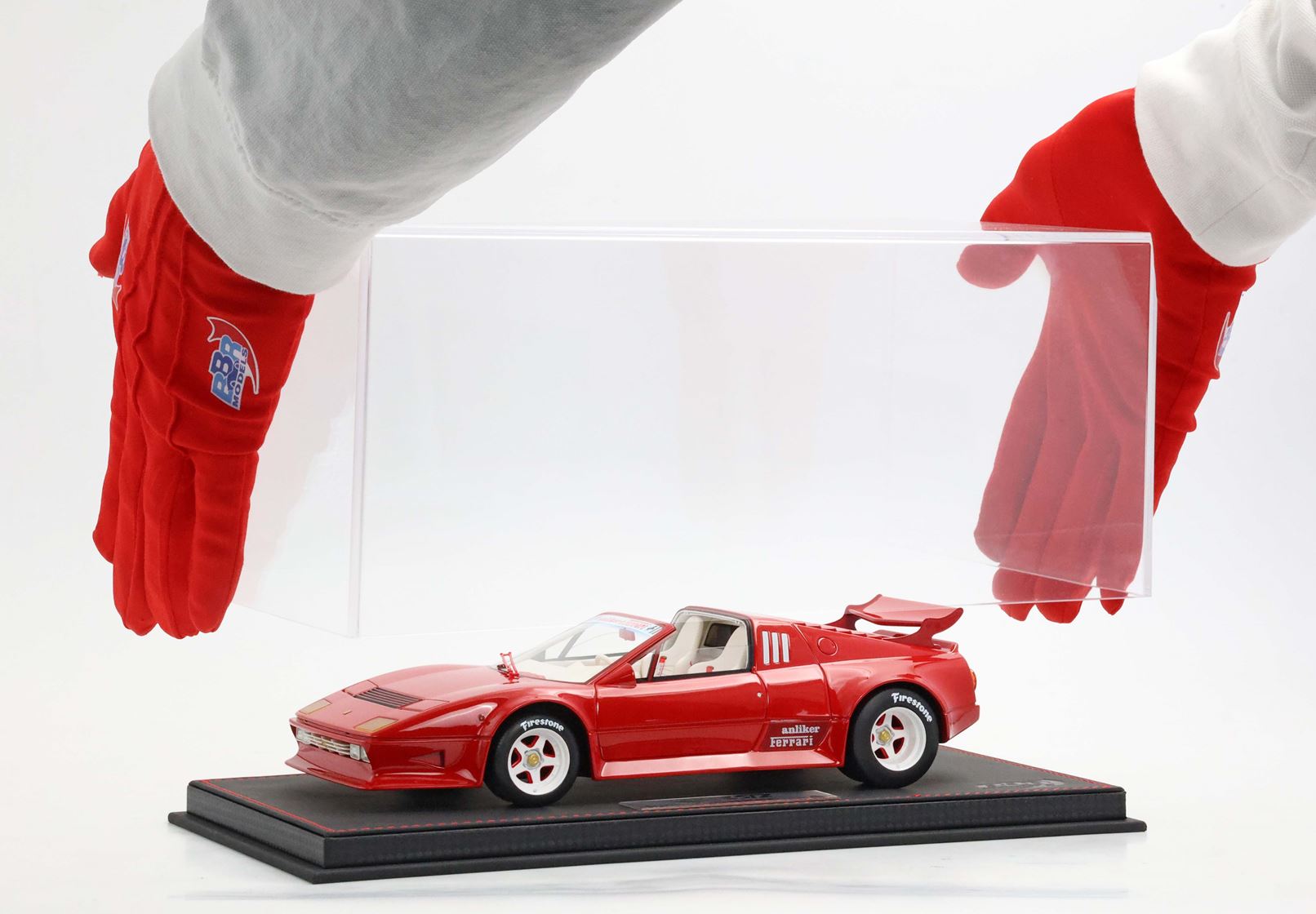 BBR Ferrari 512 BB Targa Anliker 1984 - Red | 1:18 - 画像2