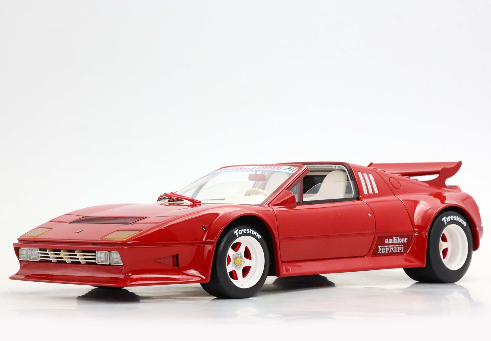 BBR Ferrari 512 BB Targa Anliker 1984 - Red | 1:18 - 画像5