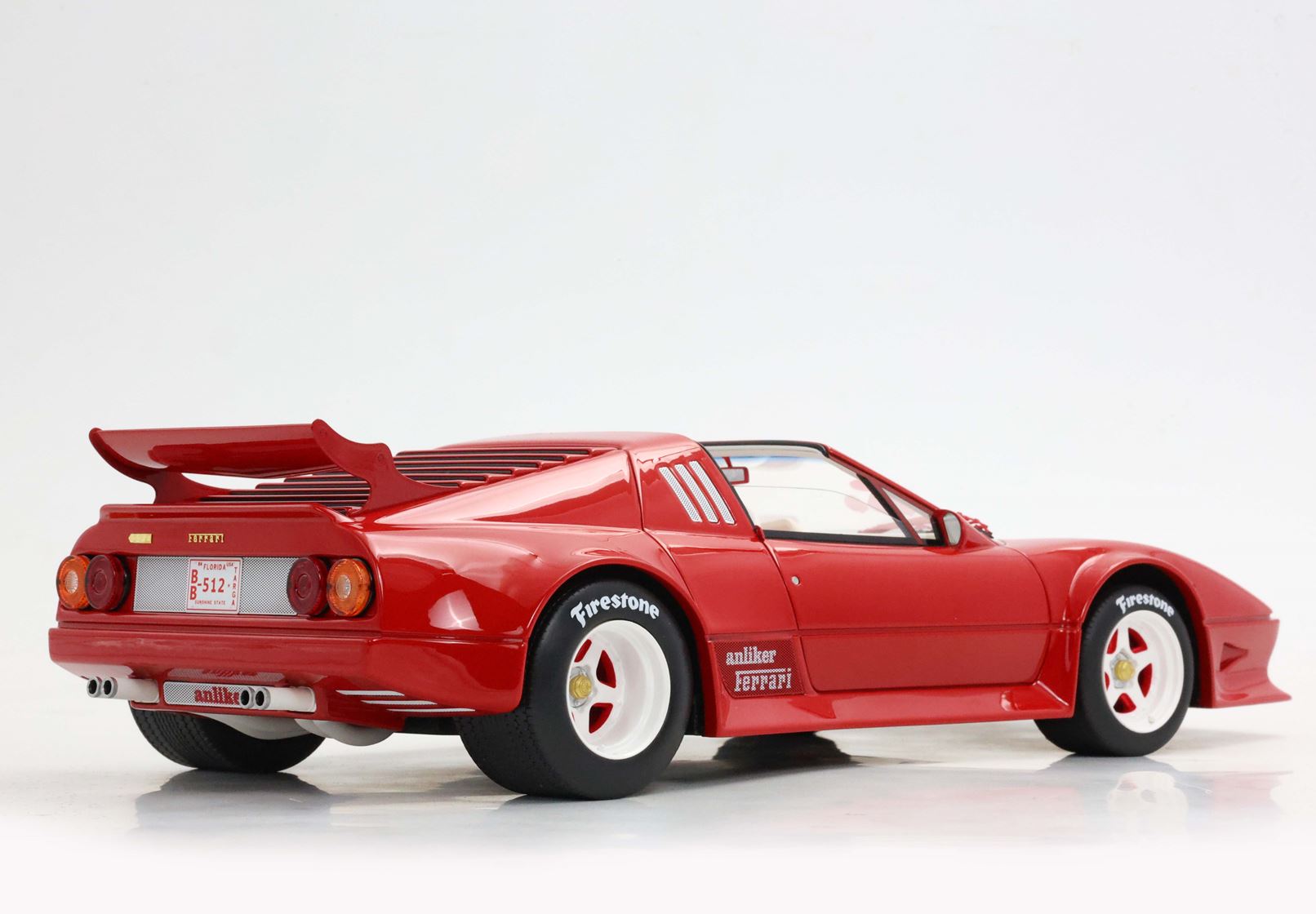 BBR Ferrari 512 BB Targa Anliker 1984 - Red | 1:18 - 画像6