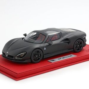 BBR Alfa Romeo 33 Stradale - Matte Carbon | 1:18
