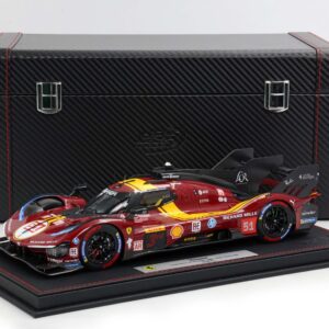 BBR Ferrari 499P Car n. 51 3rd Qatar 1812km 2025 - Matte Red | 1:18