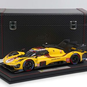 BBR Ferrari 499P Car n. 83 2nd Qatar 1812km 2025 - Yellow | 1:18