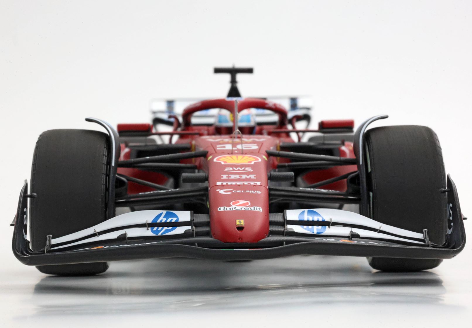 BBR Ferrari SF25 Monaco GP 2025 Charles Leclerc 2nd Place 75 Years Shell | 1:18 - Immagine 7