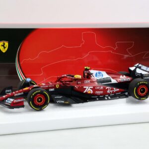 BBR Ferrari SF25 Monaco GP 2025 Shell 75 Years Livery Lewis Hamilton | 1:18