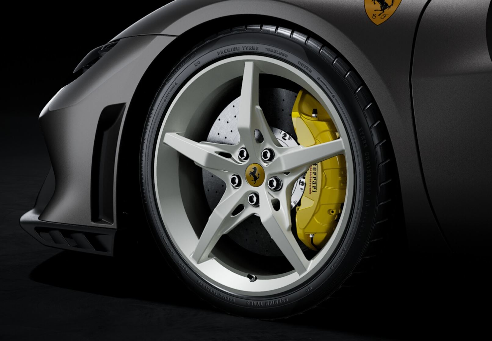 BBR Ferrari 296 Speciale A - Iron Grey | 1:18 - Image 2