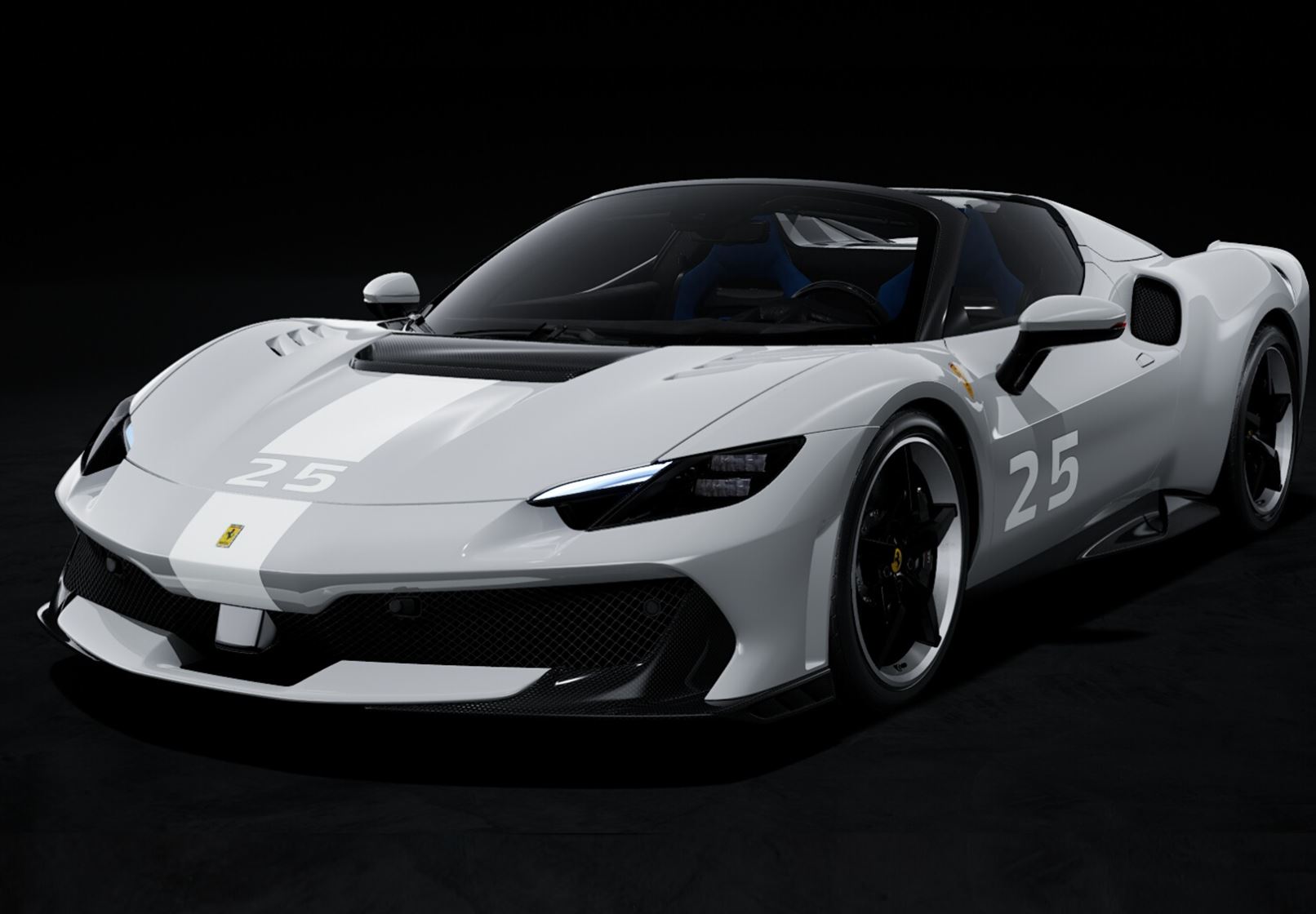 BBR フェラーリ 296 スペチアーレ A コン ストリッシャ - シャークグレー | 1:18