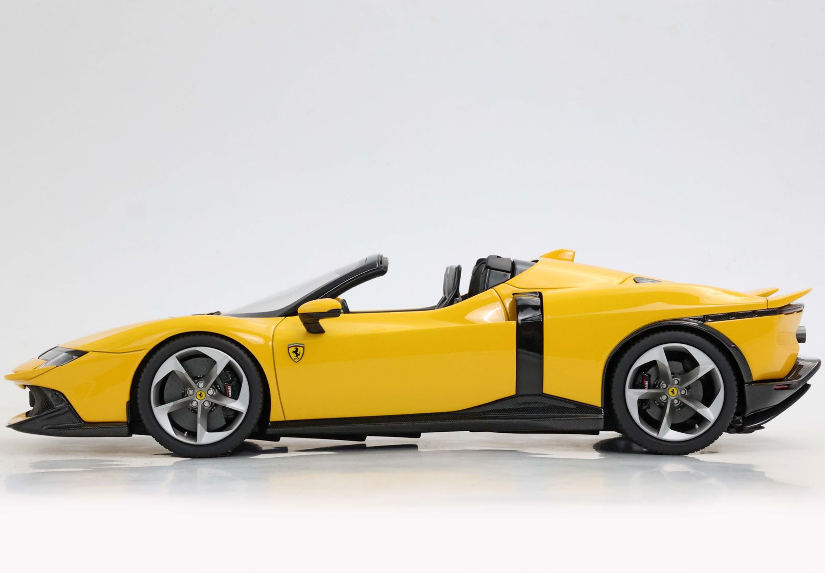 BBR Ferrari 849 Testarossa Spider Press Version - Modena Yellow | 1:18 - 画像8