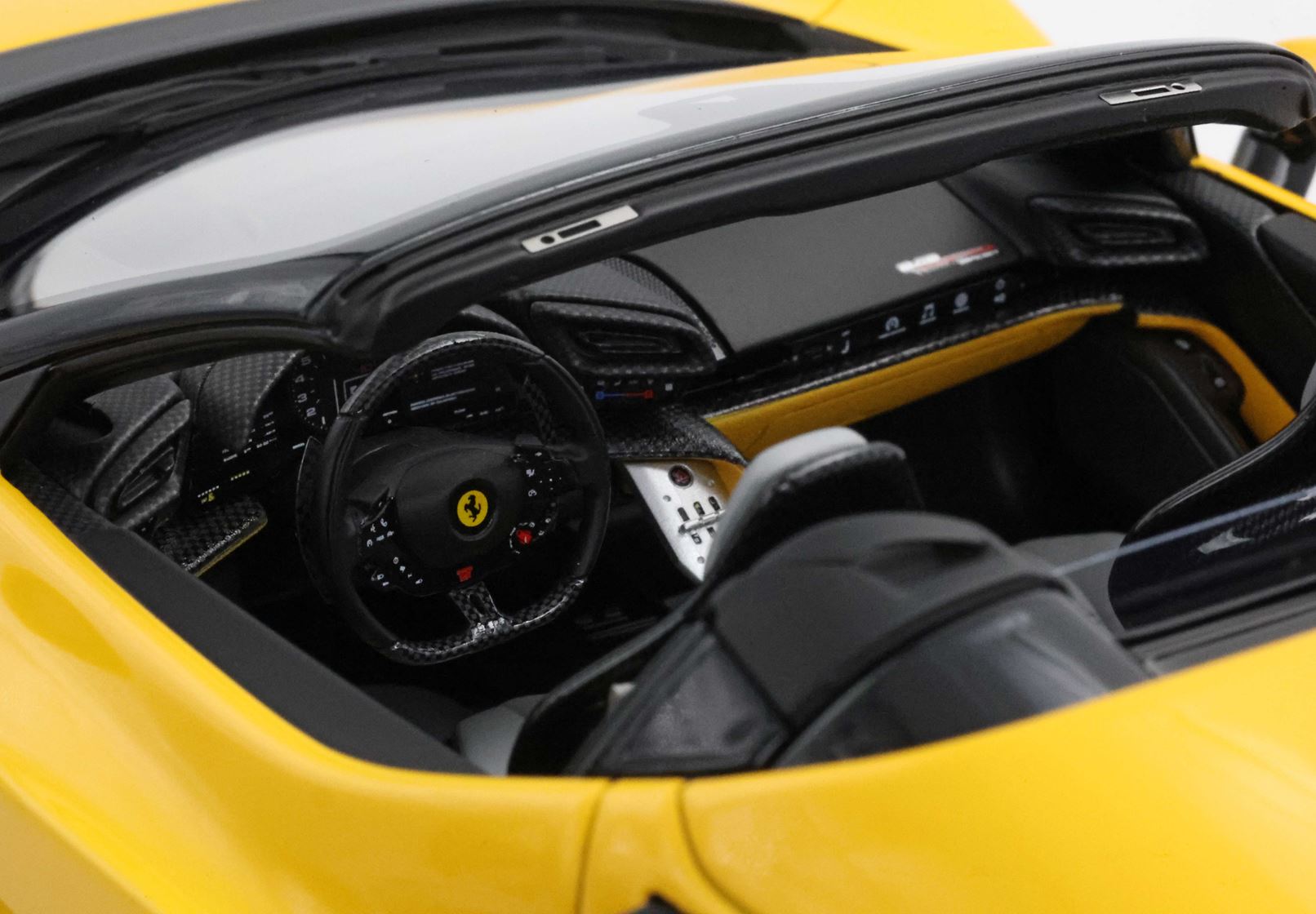BBR Ferrari 849 Testarossa Spider Press Version - Modena Yellow | 1:18 - 画像5
