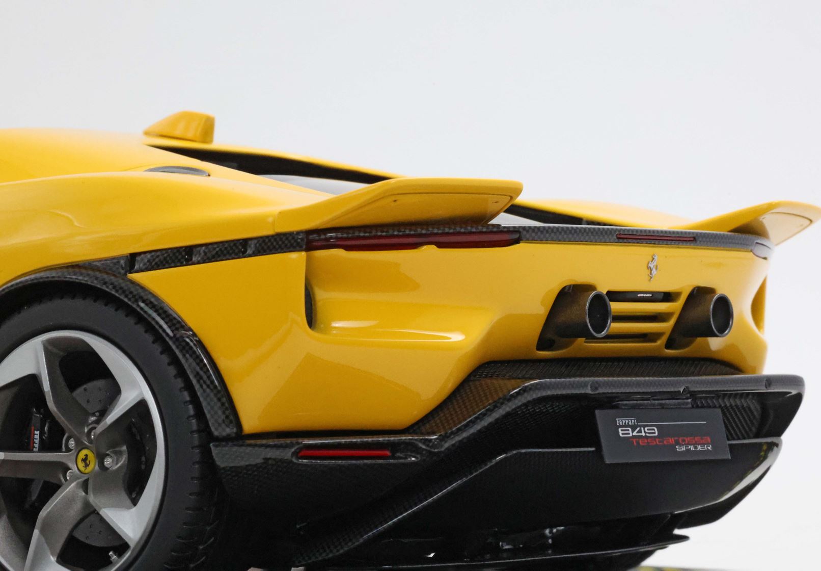 BBR Ferrari 849 Testarossa Spider Press Version - Modena Yellow | 1:18 - 画像6