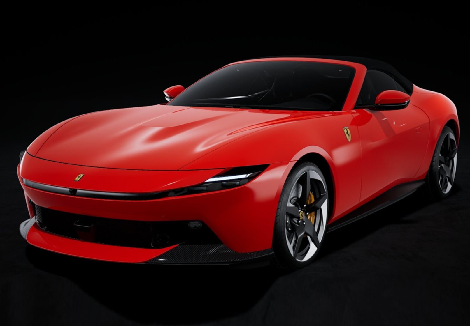 BBR Ferrari Amalfi Spider - Red | 1:18