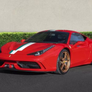 BBR Ferrari 458 Speciale with Italian Flag - Red | 1:18