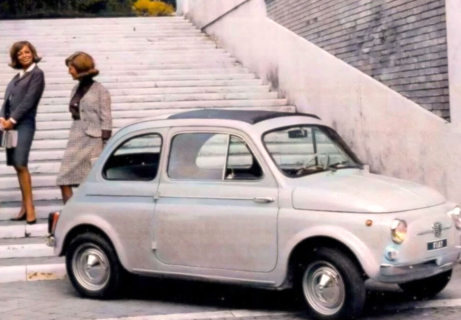 BBR Fiat 500 D - Ivory | 1:18