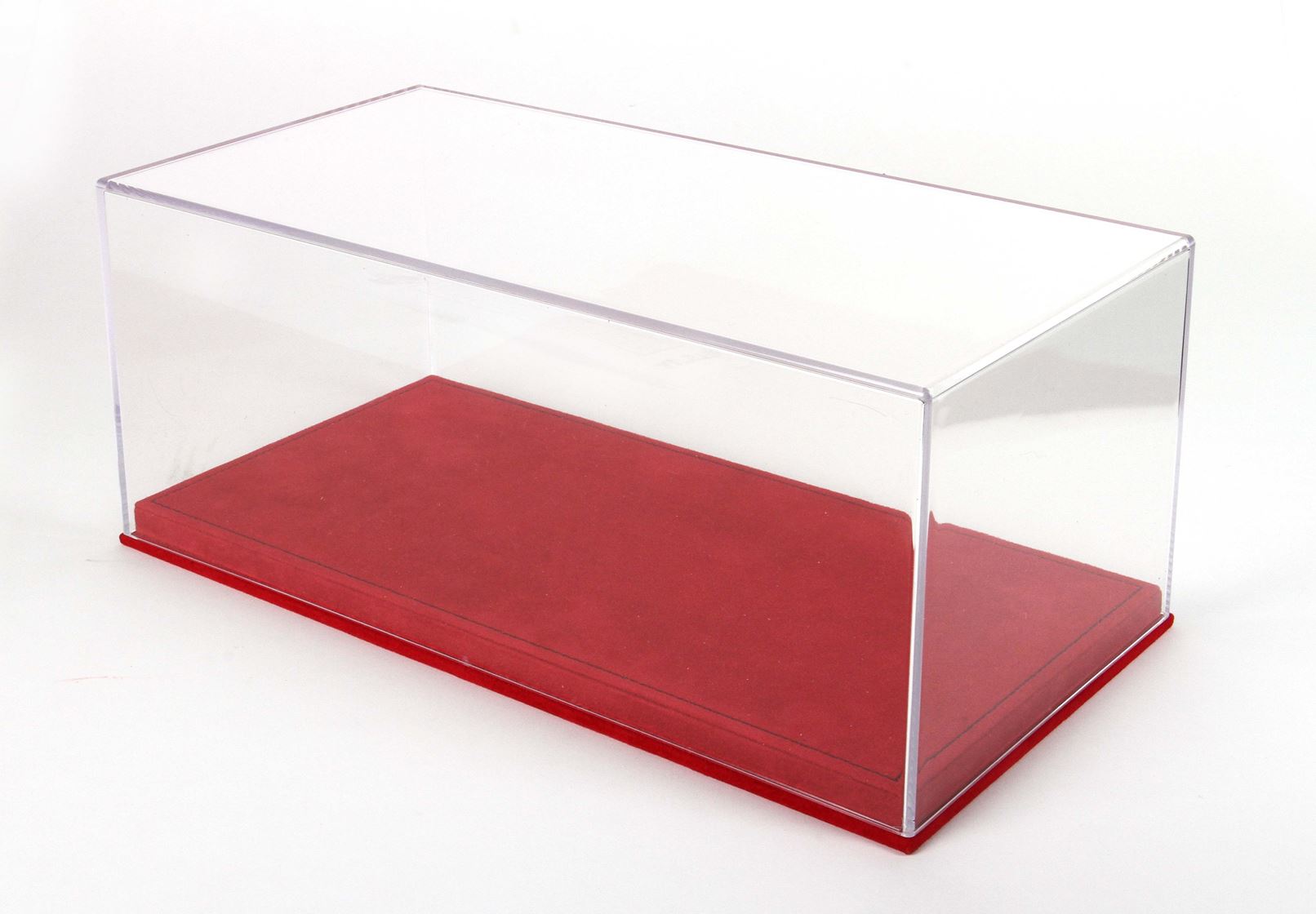 BBR Showcase Alcantara Base Black Stitching - Red | 1:18 - Image 5