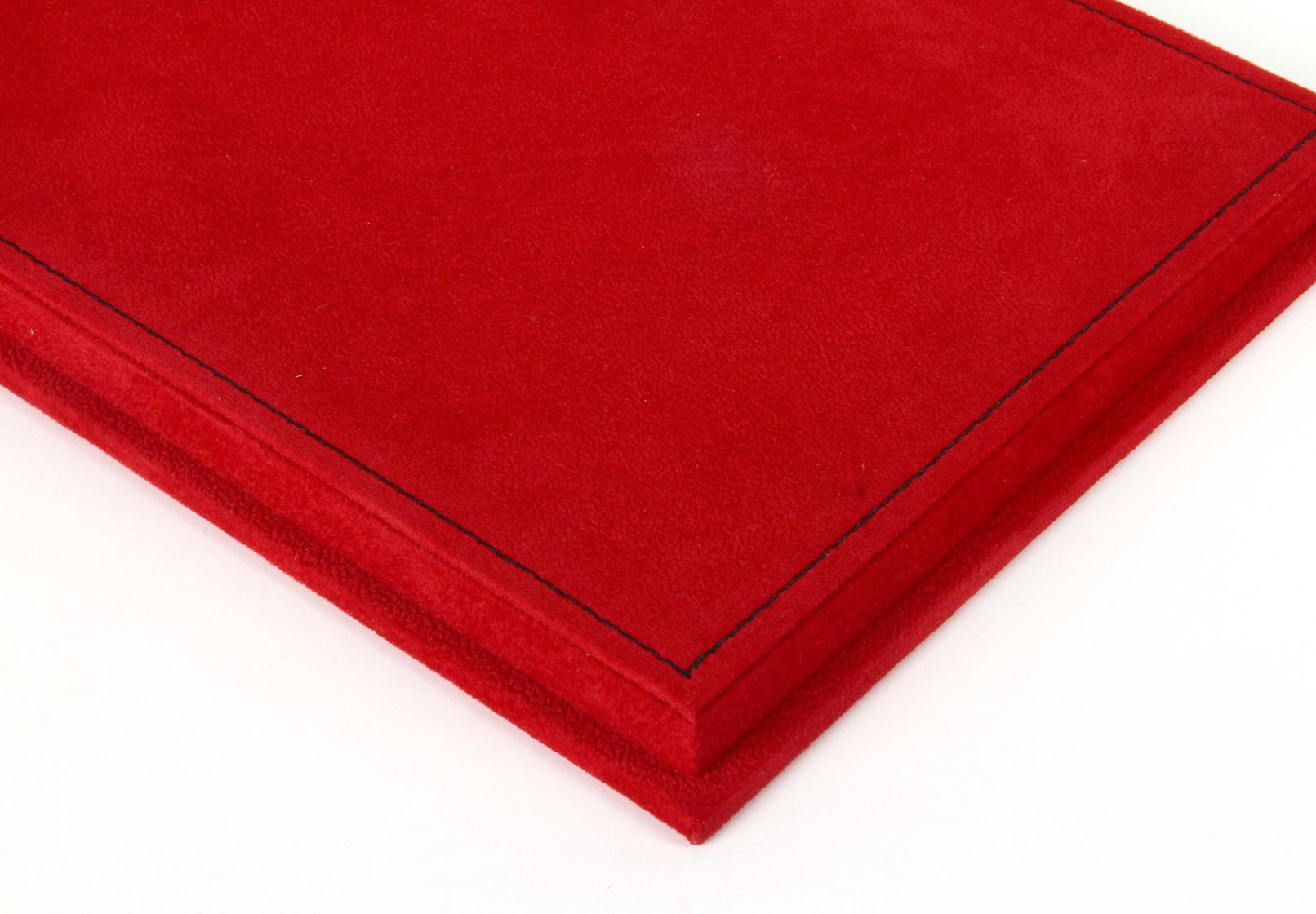 BBR Showcase Alcantara Base Black Stitching - Red | 1:18 - Image 7