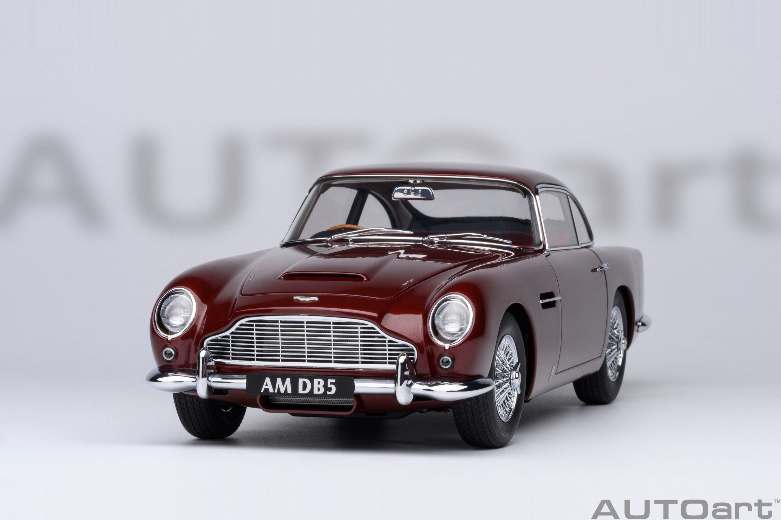 AUTOart Aston Martin DB5 1964 1:18 - Dubonnet Rosso - 画像19