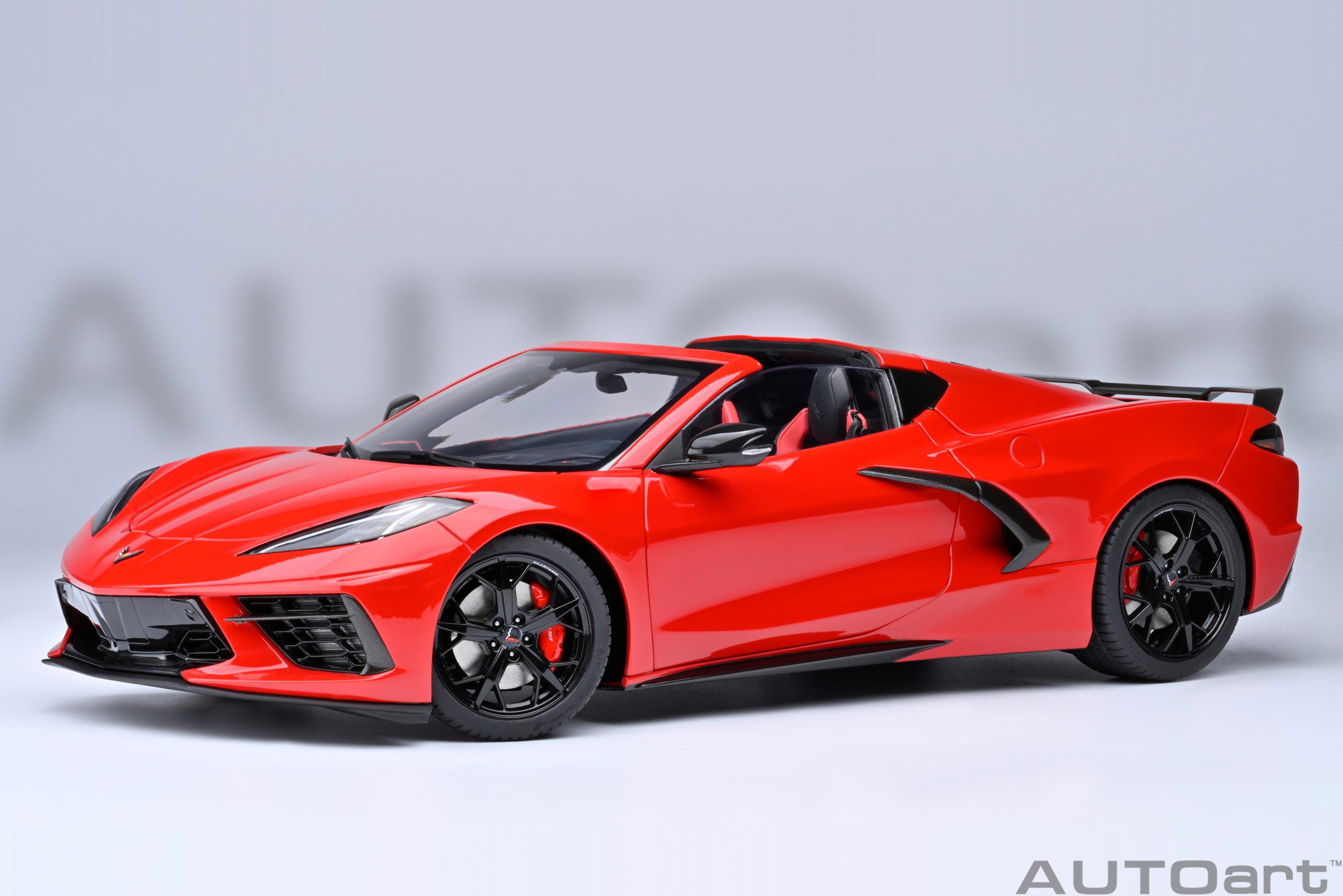 AUTOart Chevrolet Corvette C8 Stingray Z51 2020 1:18 - Rouge Torche