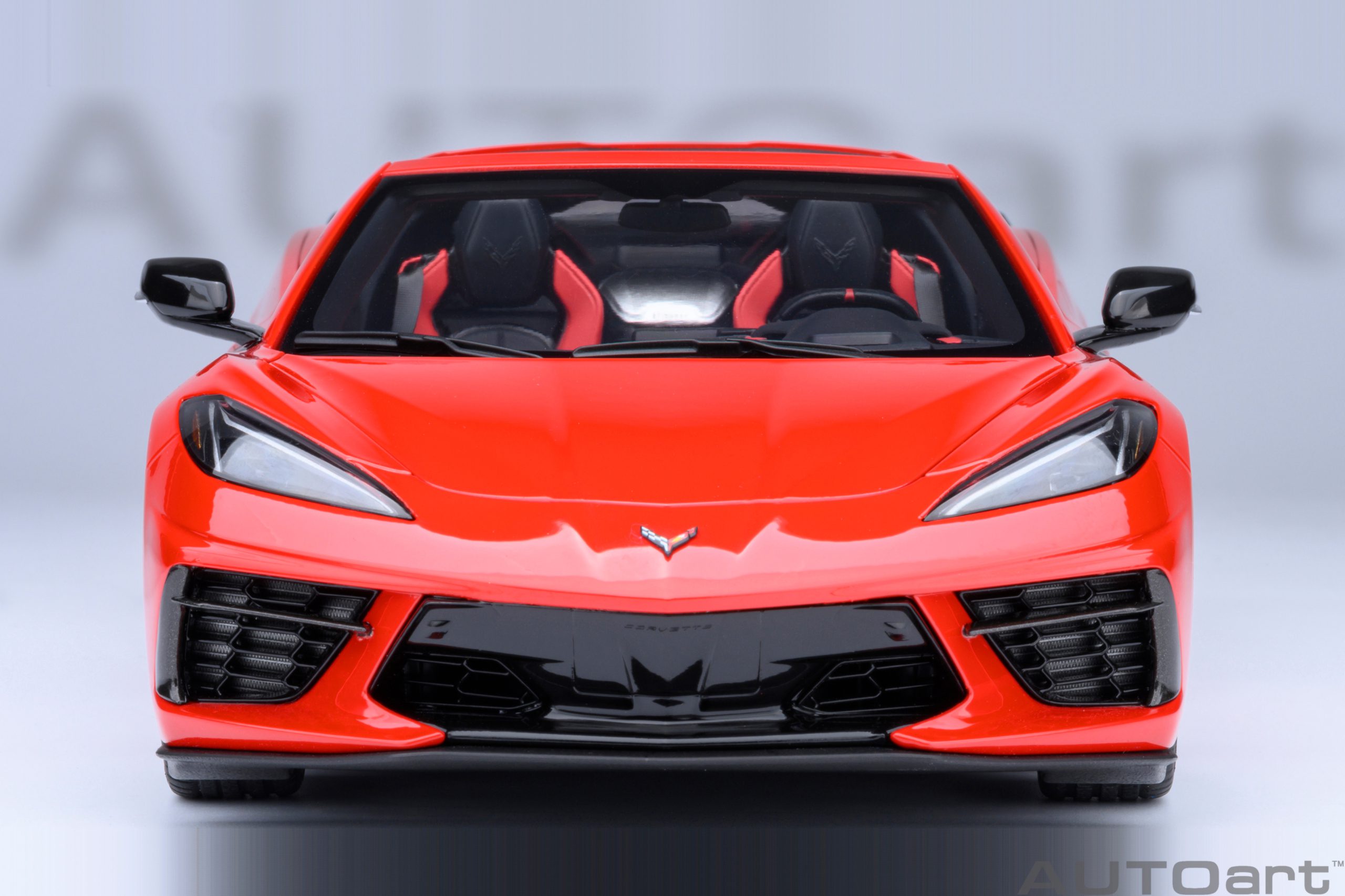 AUTOart Chevrolet Corvette C8 Stingray Z51 2020 1:18 - Torch Red - Image 7