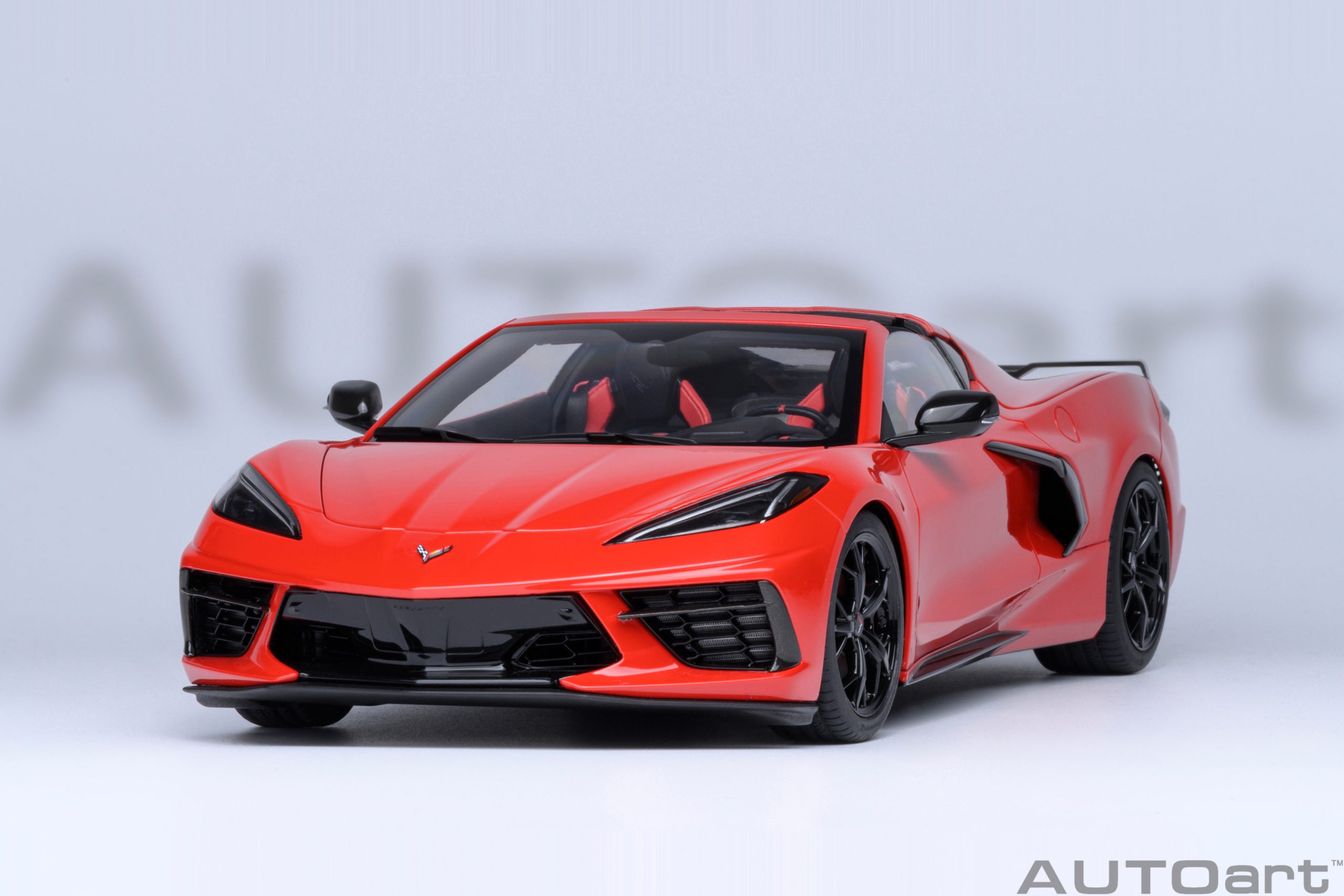 AUTOart Chevrolet Corvette C8 Stingray Z51 2020 1:18 - Torch Red - Image 21
