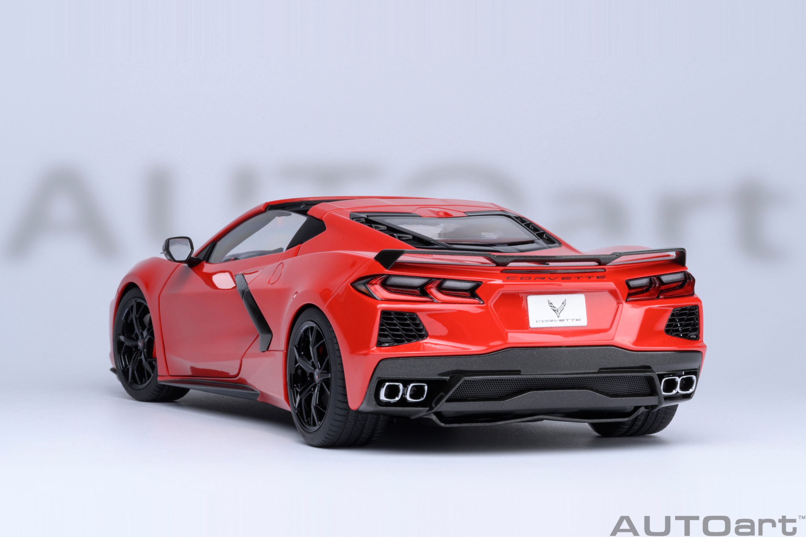 AUTOart Chevrolet Corvette C8 Stingray Z51 2020 1:18 - Torch Red - Image 22