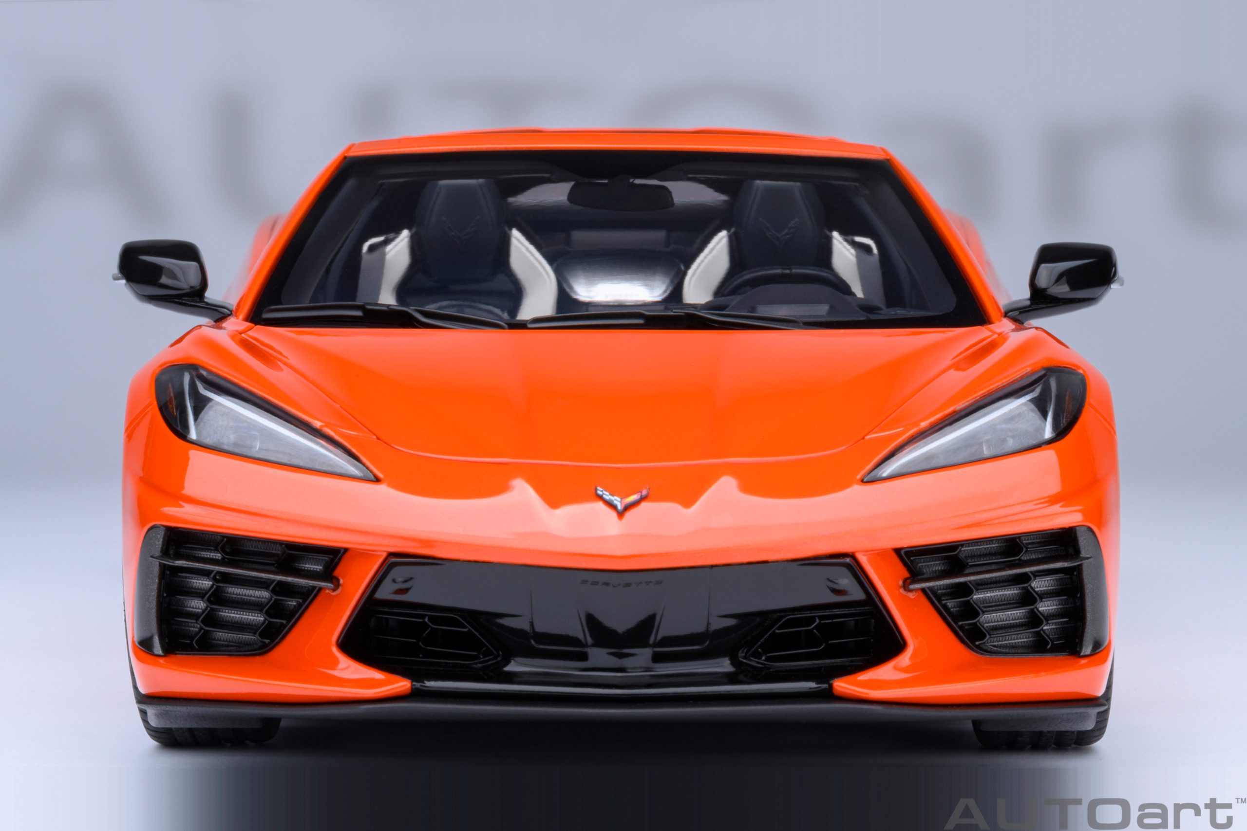 AUTOart Chevrolet Corvette C8 Stingray Z51 2020 1:18 - Sebring Orange - Image 7