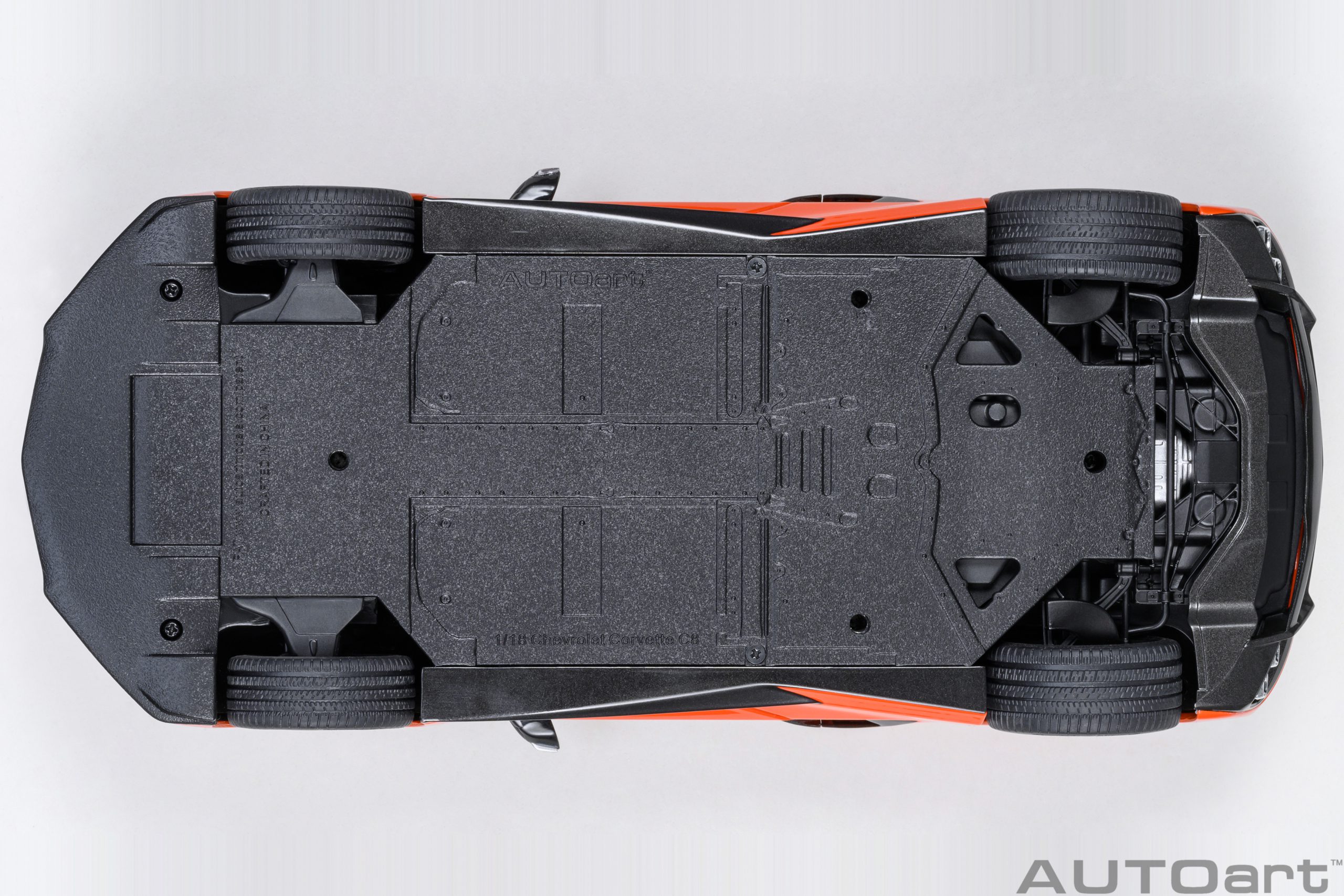 AUTOart Chevrolet Corvette C8 Stingray Z51 2020 1:18 - Sebring Orange - Image 10