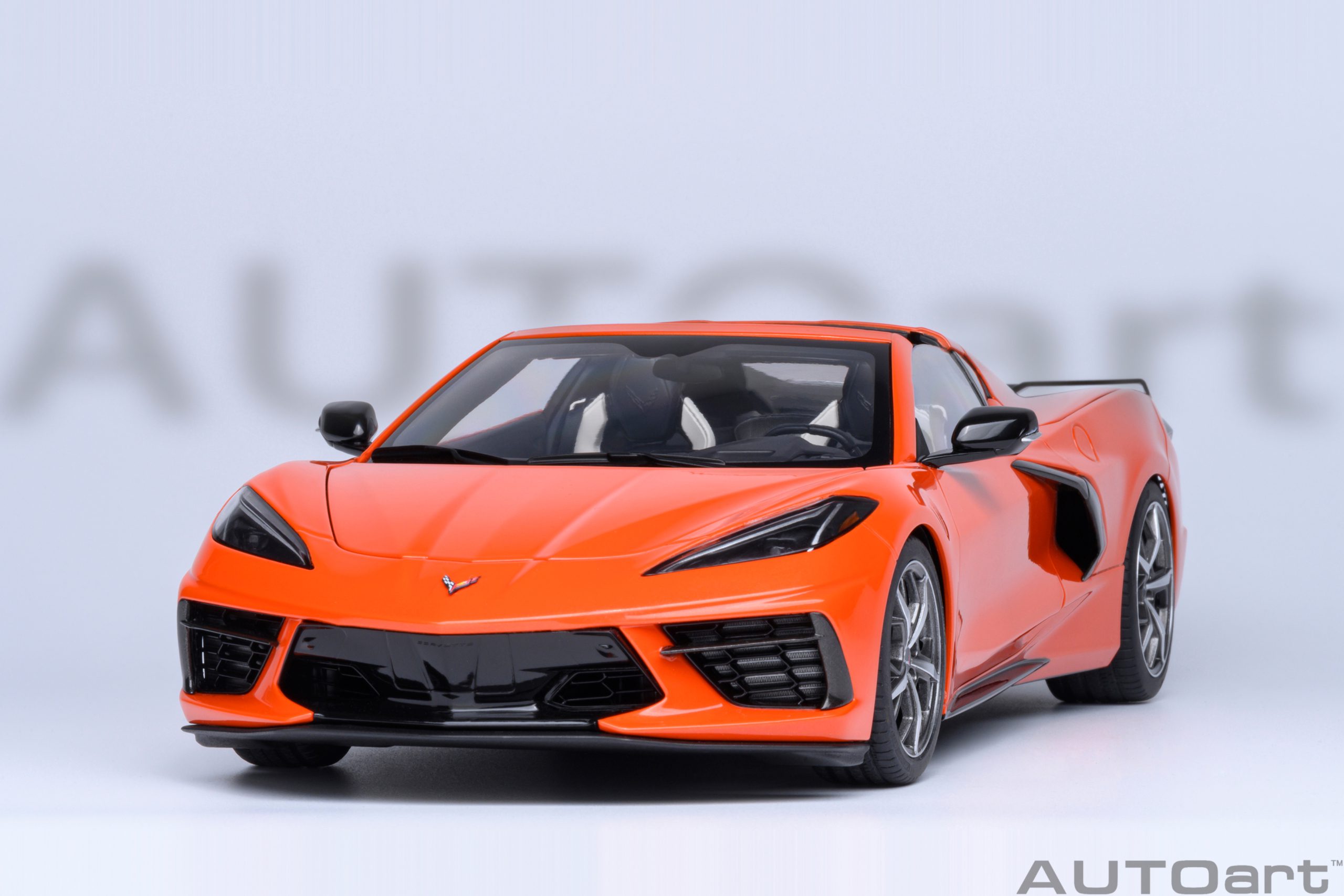 AUTOart Chevrolet Corvette C8 Stingray Z51 2020 1:18 - Sebring Orange - Image 21
