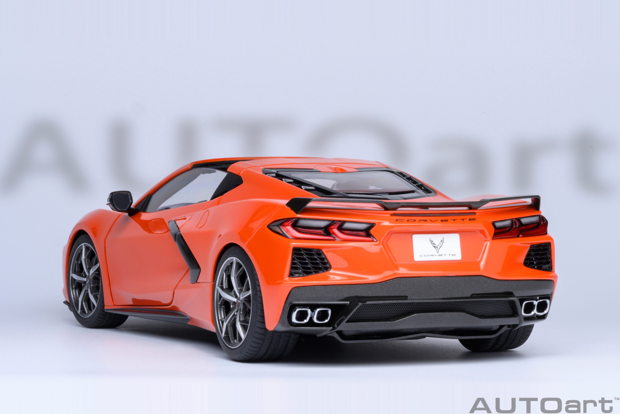 AUTOart Chevrolet Corvette C8 Stingray Z51 2020 1:18 - Sebring Orange - Image 22