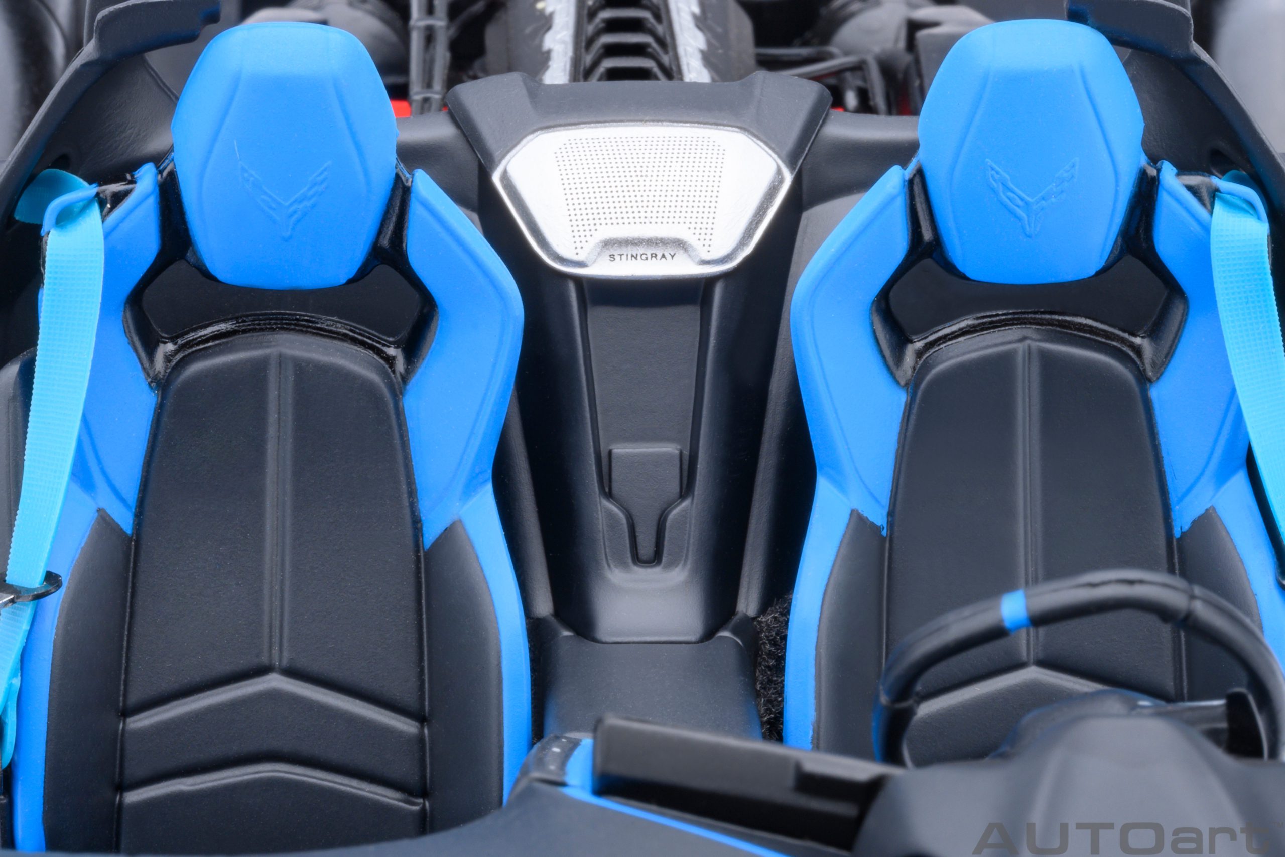 AUTOart Chevrolet Corvette C8 Stingray Z51 1:18 - Ceramic Matrix Grey Metallic - Immagine 15