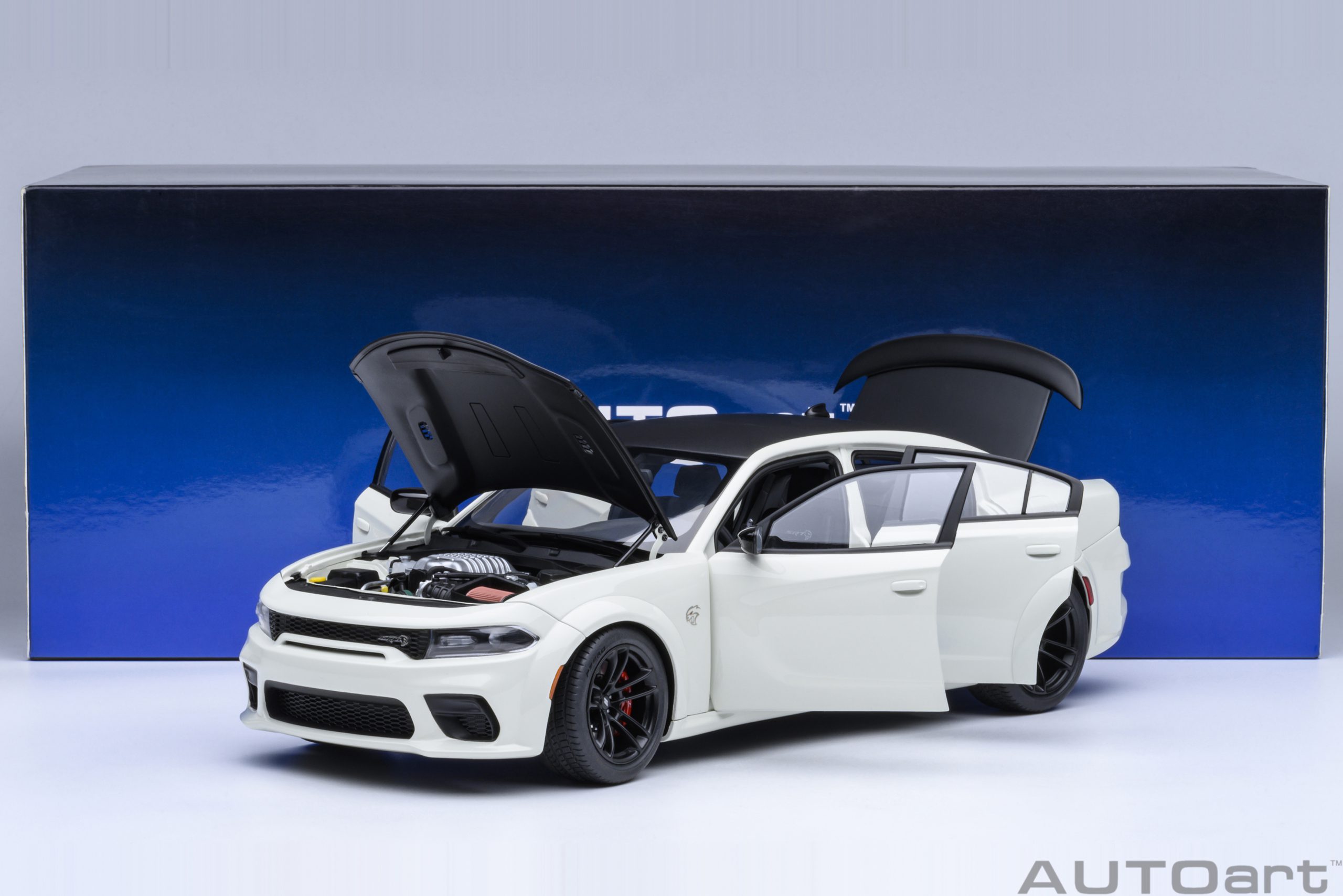 AUTOart Dodge Charger SRT Hellcat Redeye Jailbreak 1:18 - Knuckle White - Image 21