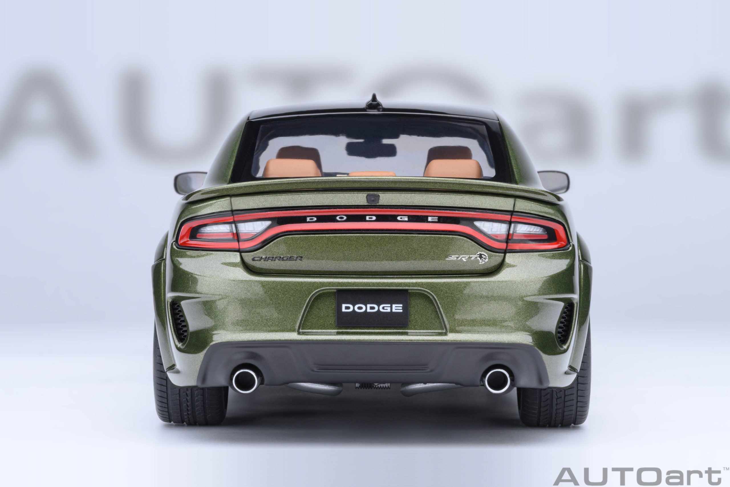AUTOart Dodge Charger SRT Hellcat Redeye Jailbreak 1:18 - F8 Green - Image 6